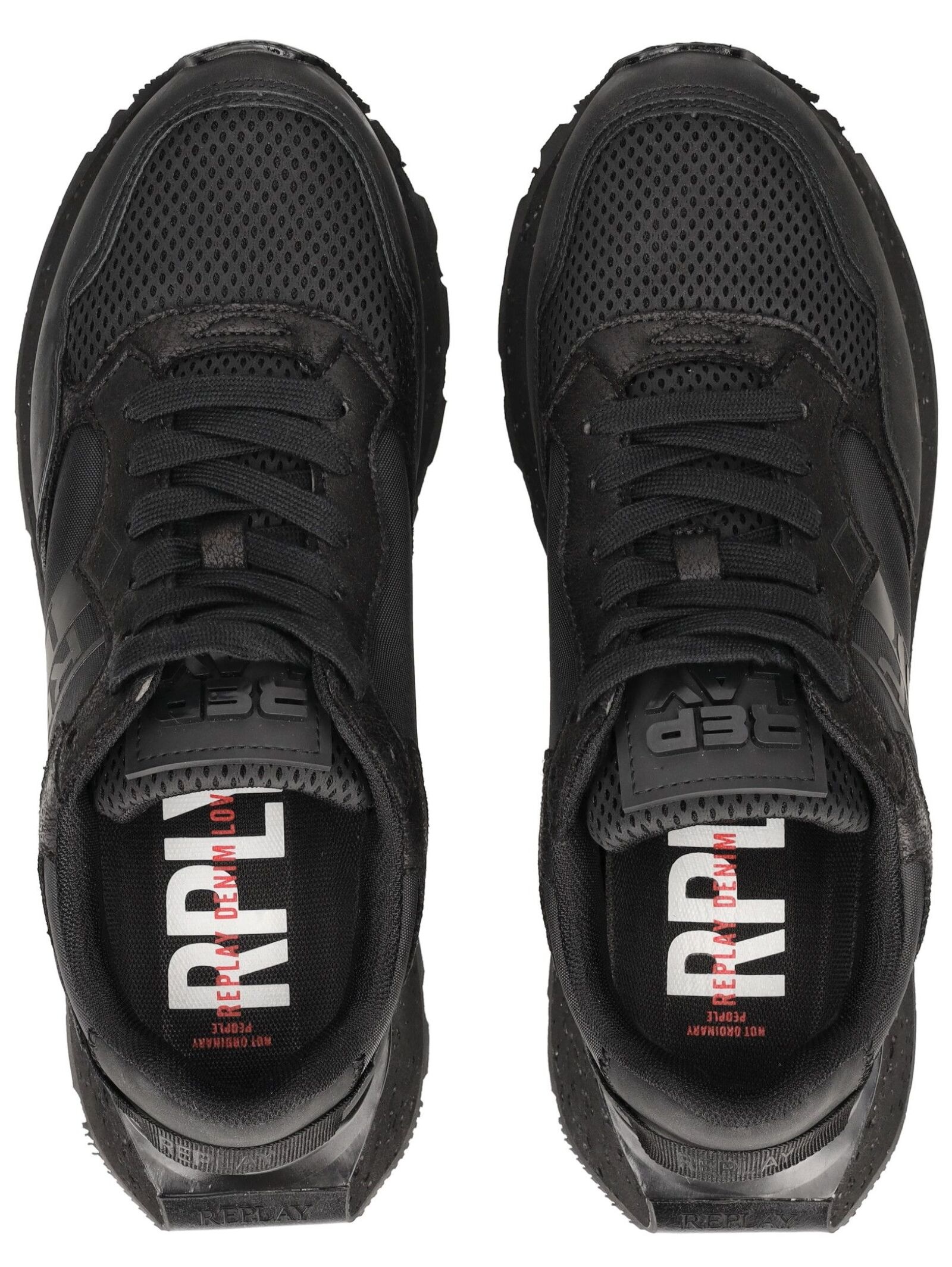 Replay Sneaker »Replay Sneaker Lederimitat/Textil«