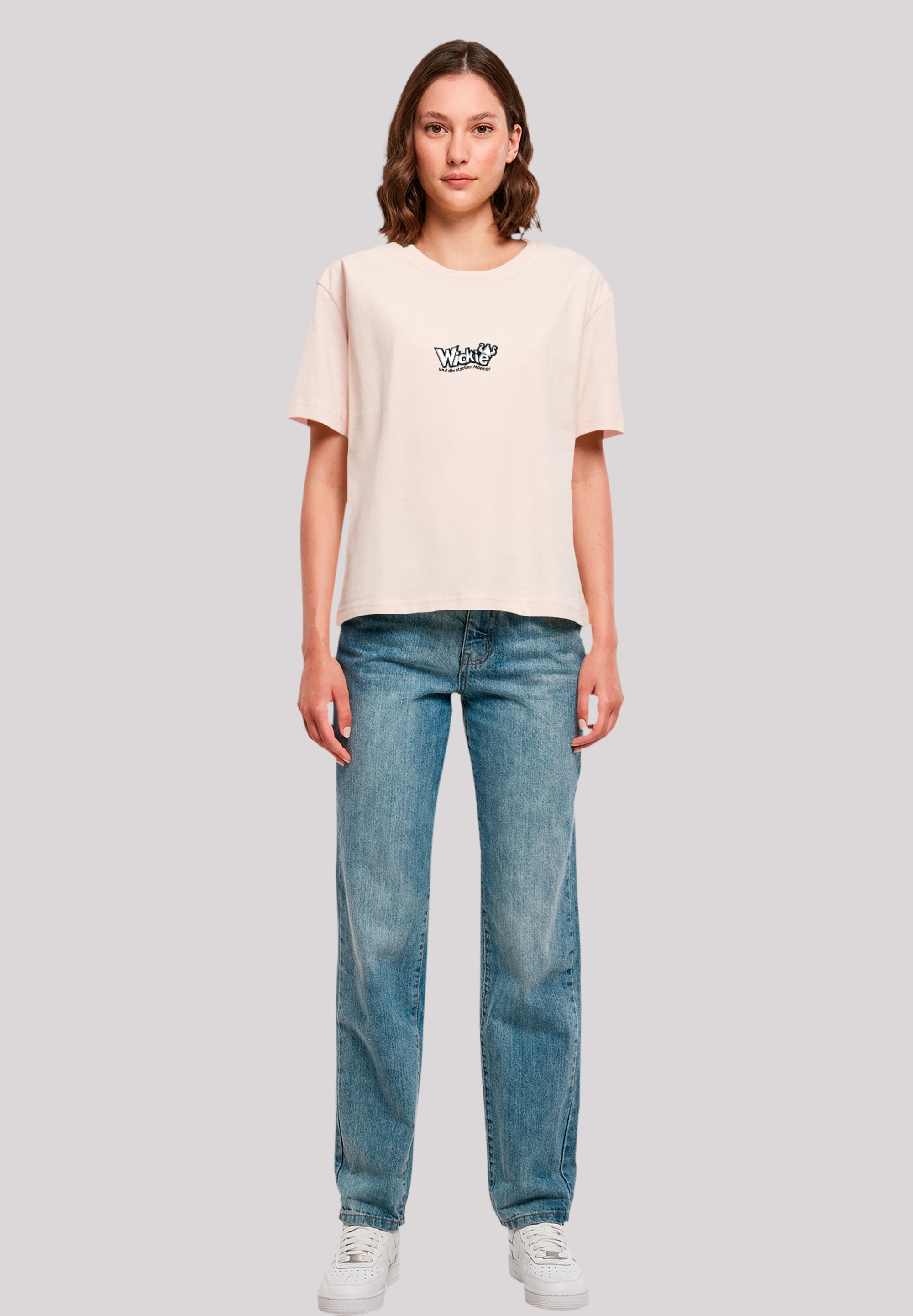 F4NT4STIC T-Shirt »Wickie und die starken Männer« Nostalgie, Retro Print, Kinderserie