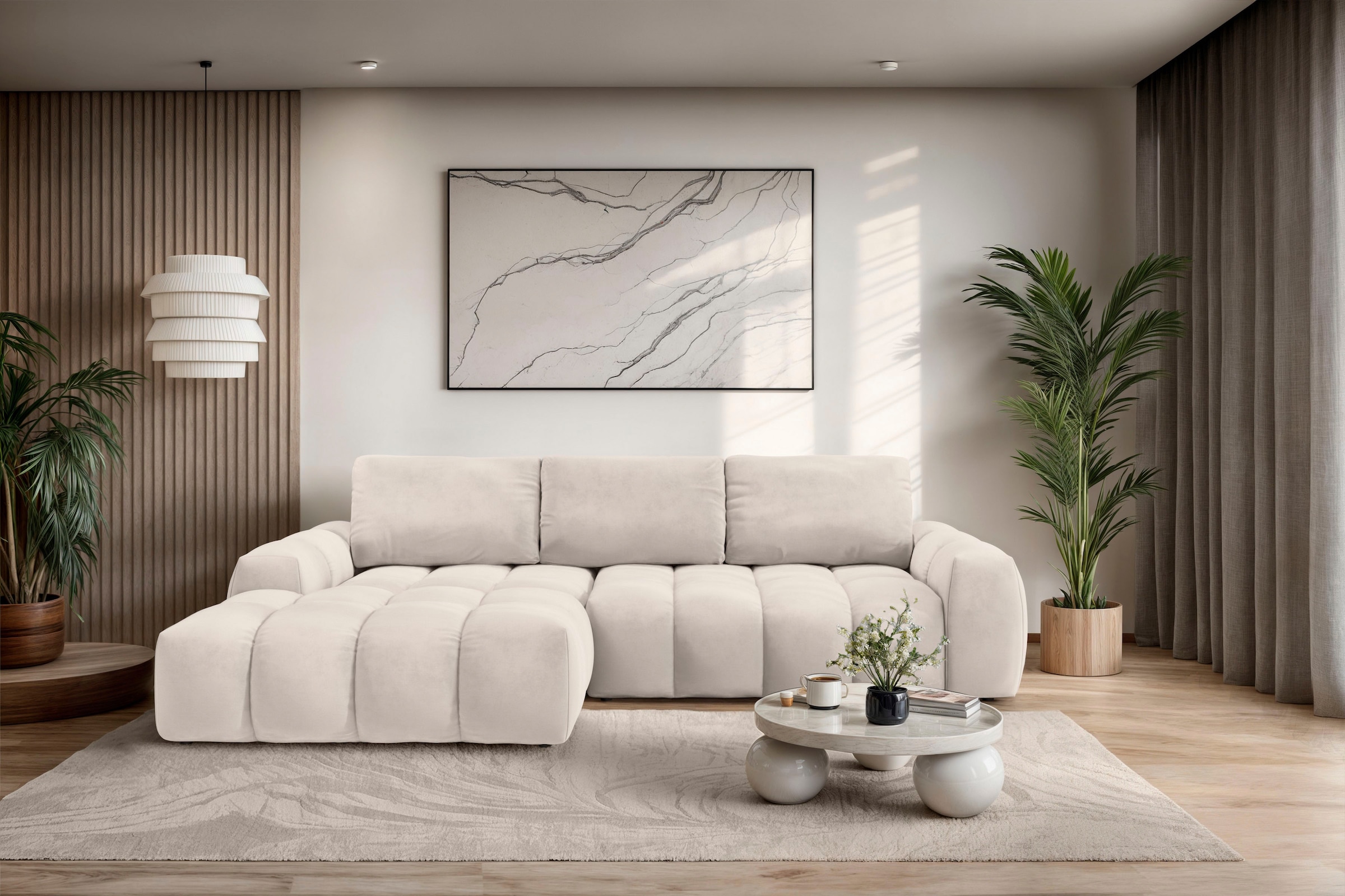 INOSIGN Ecksofa "AZITA klein optionale Schlafsofa mit Bettkasten, B/T/H: 27 günstig online kaufen