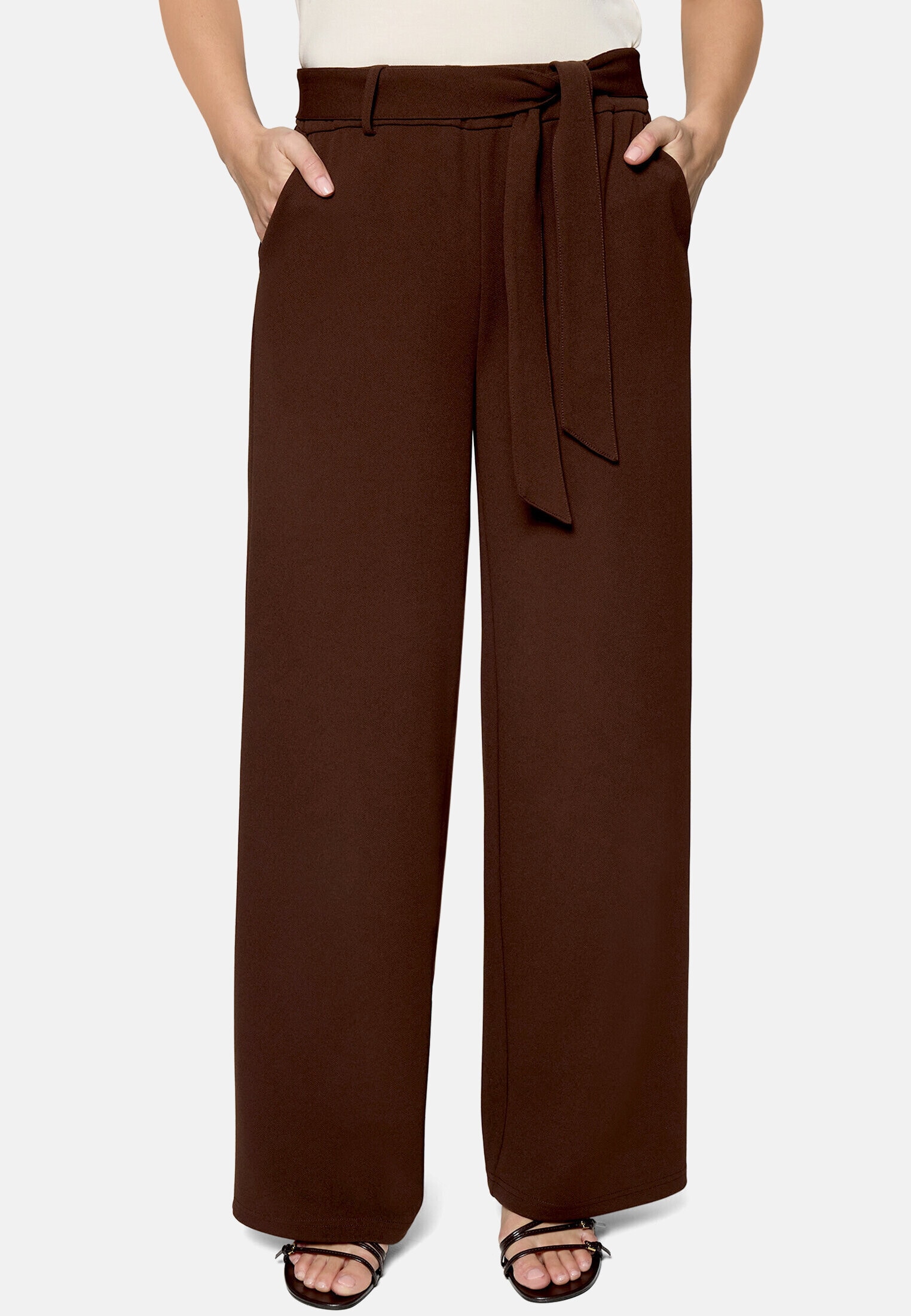 Zero Stoffhose »Damen mit Stoffgürtel«  Gürtel
