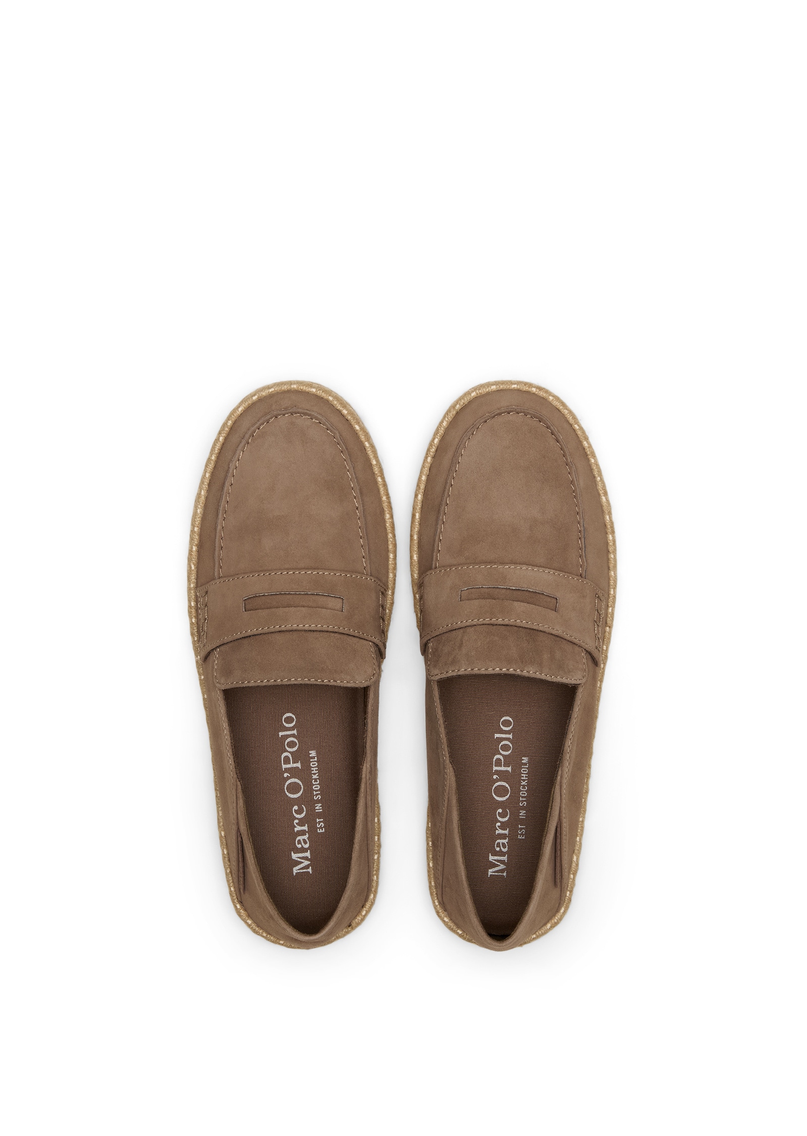 Marc O'Polo Espadrille »aus weichem Veloursleder«