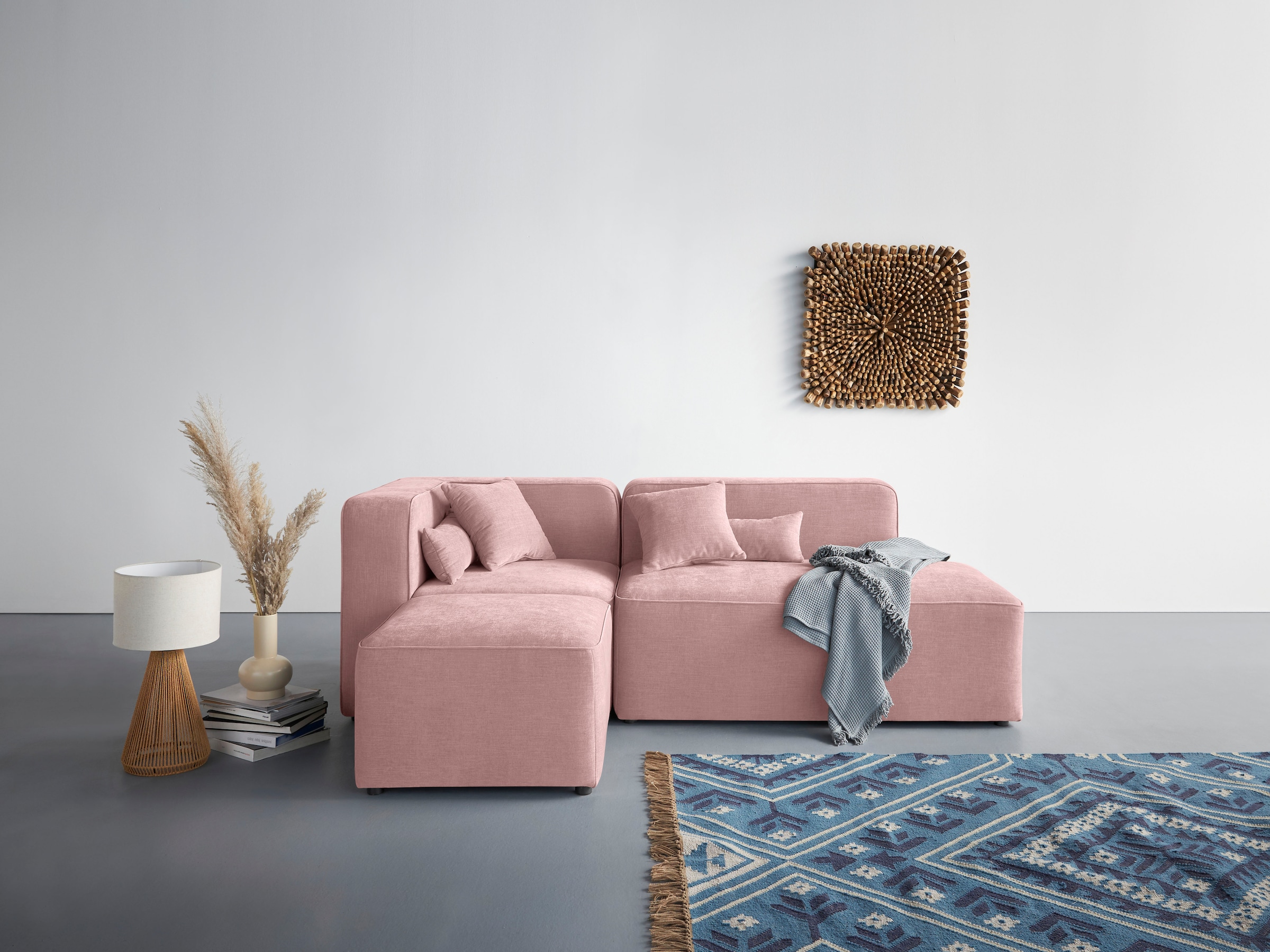 andas Ecksofa "Sundstrup L-Form", Modulserie, individuelle Zusammenstellung günstig online kaufen