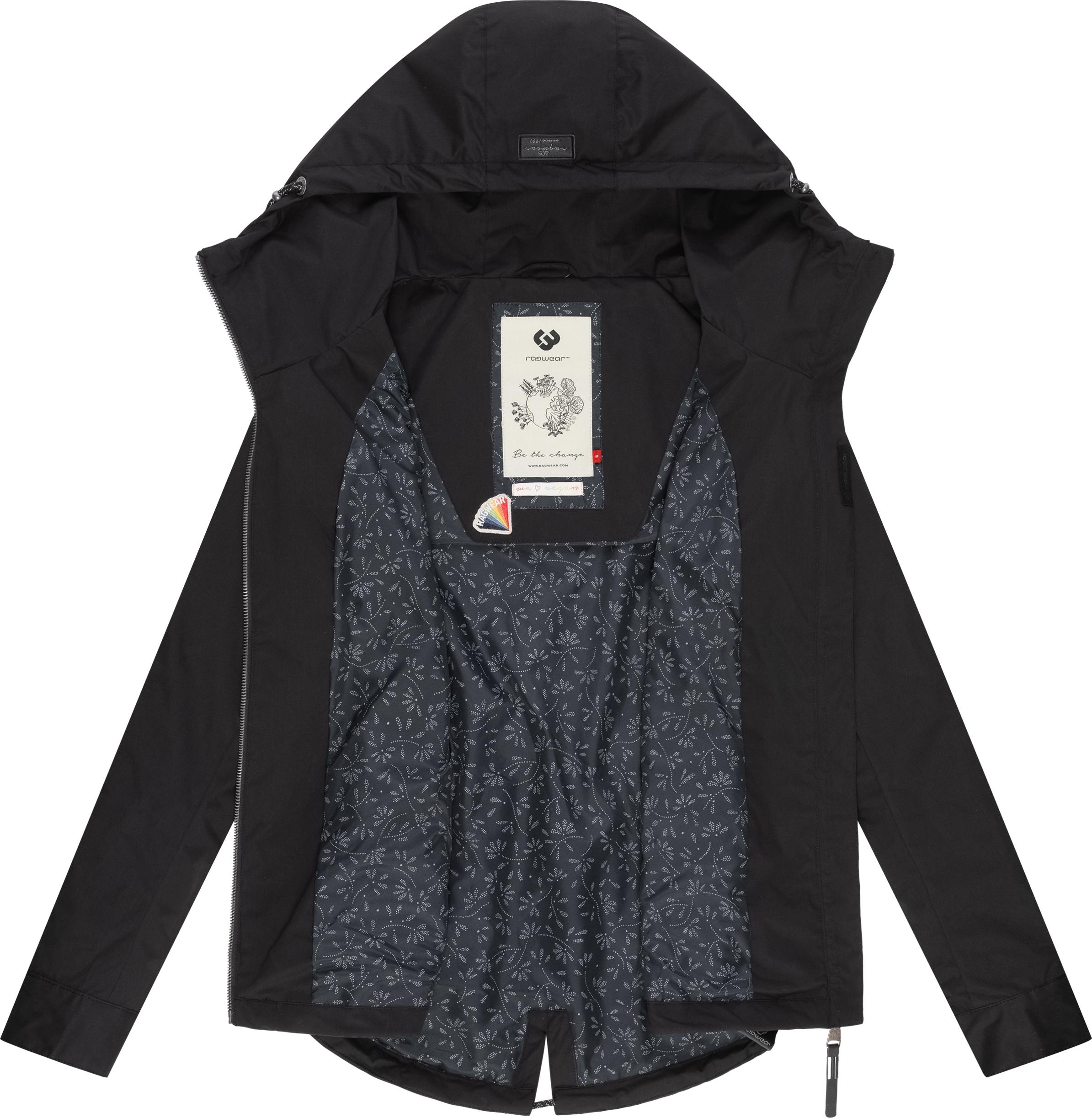 Ragwear Outdoorjacke »Monade Übergang«, mit Kapuze, stylische Übergangsjacke  mit großer Kapuze für kaufen | BAUR