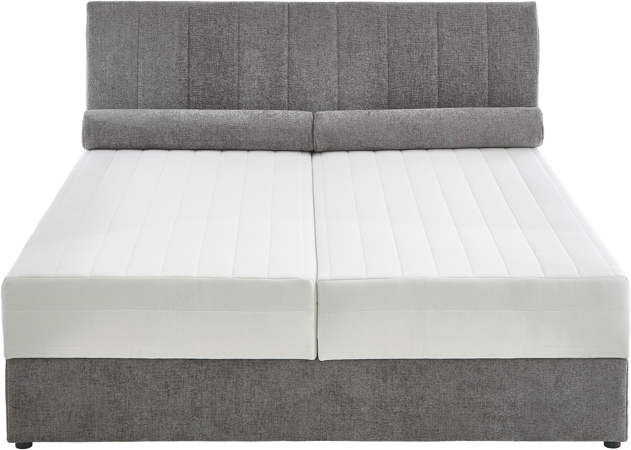 ATLANTIC home collection Boxbett »ALISIA«, mit Taschenfederkern, Bettkasten und Kissenrolle im Originalbezug
