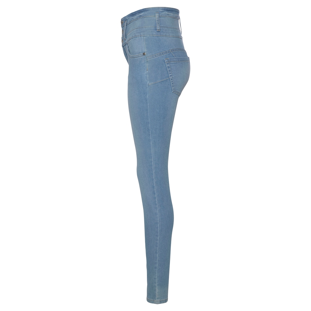 Arizona Slim-fit-Jeans »mit extra breitem Bund«