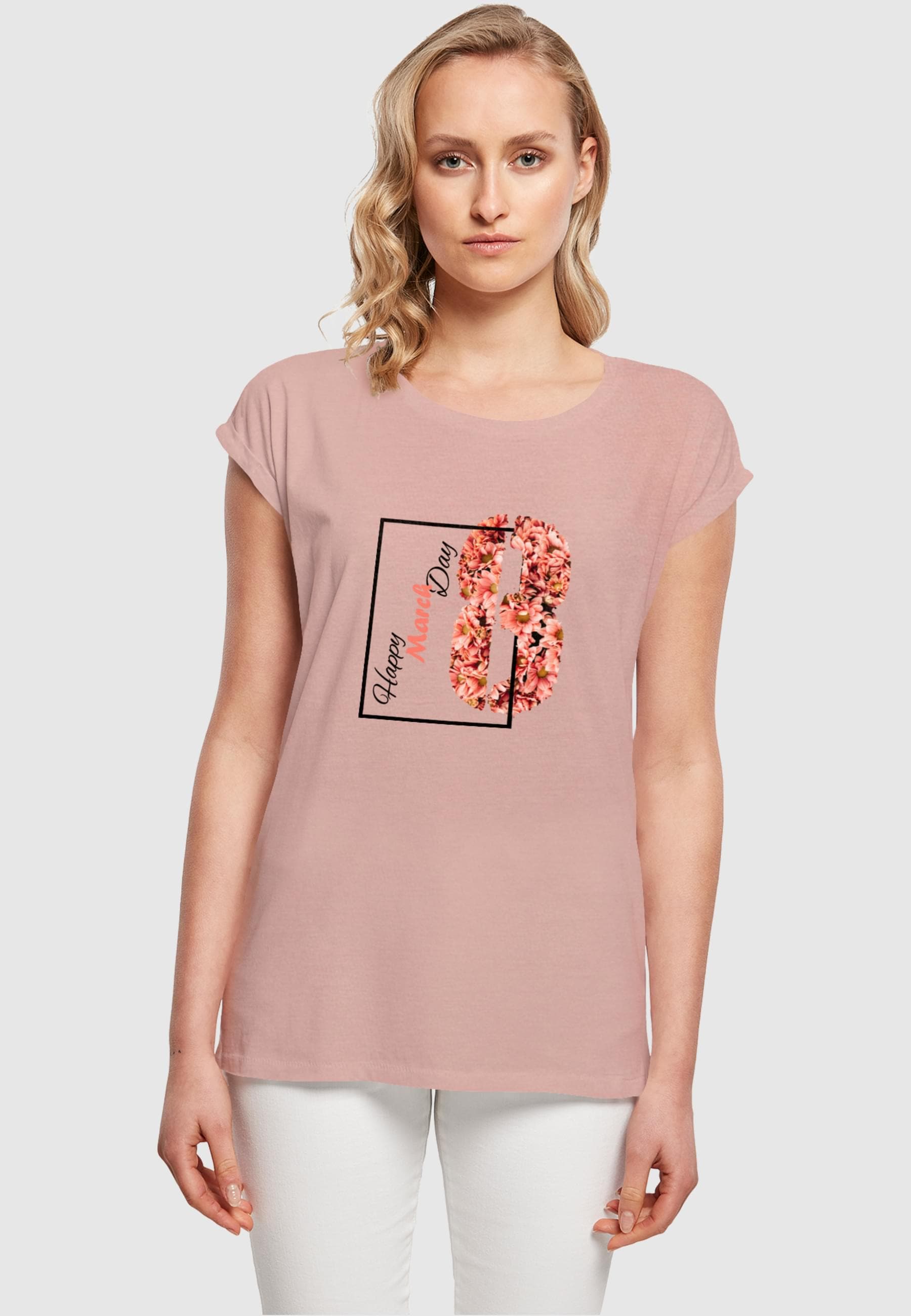 Merchcode T-Shirt »Merchcode Damen«, (1 tlg.)