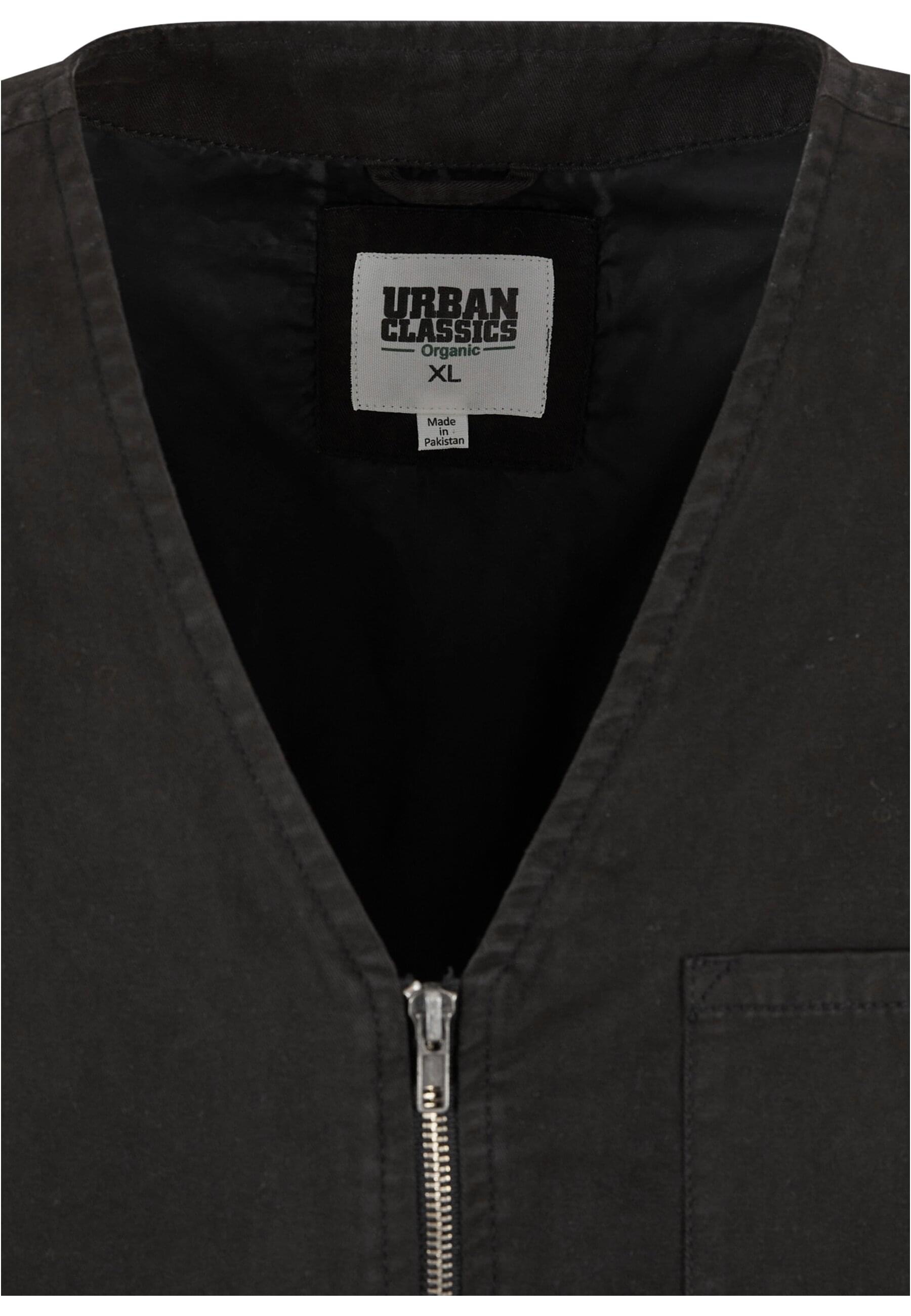 URBAN CLASSICS Steppweste »Urban Classics Herren Organic Cotton Vest«, (1 tlg.)