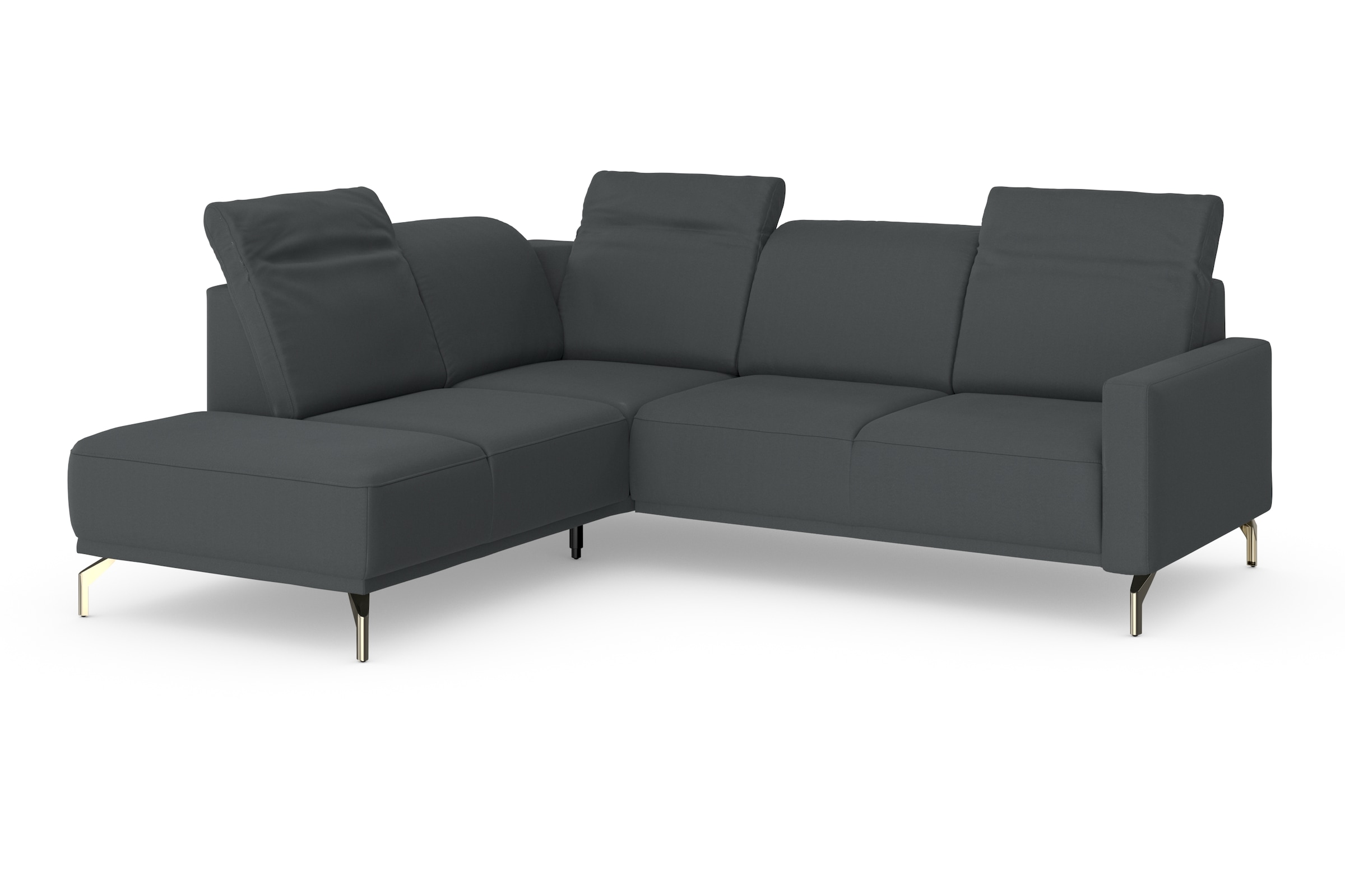 sit&more Ecksofa »Bailando L-Form«, wahlweise mit Kopfteilverstellung und Vorziehsitz, motorisch