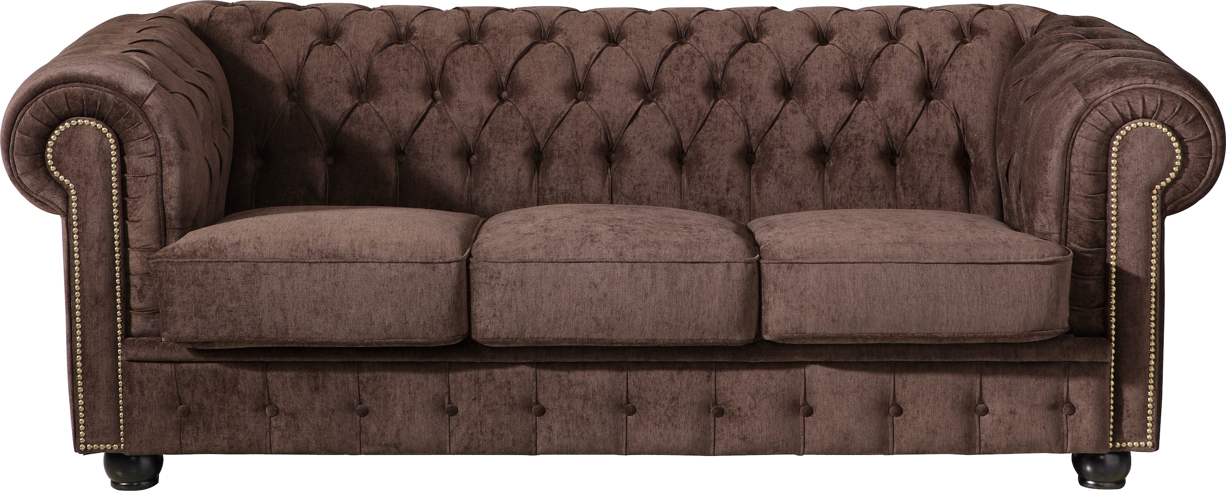 Max Winzer® Chesterfield-Sofa »Rover«, mit edler Knopfheftung, 2-Sitzer oder 3-Sitzer