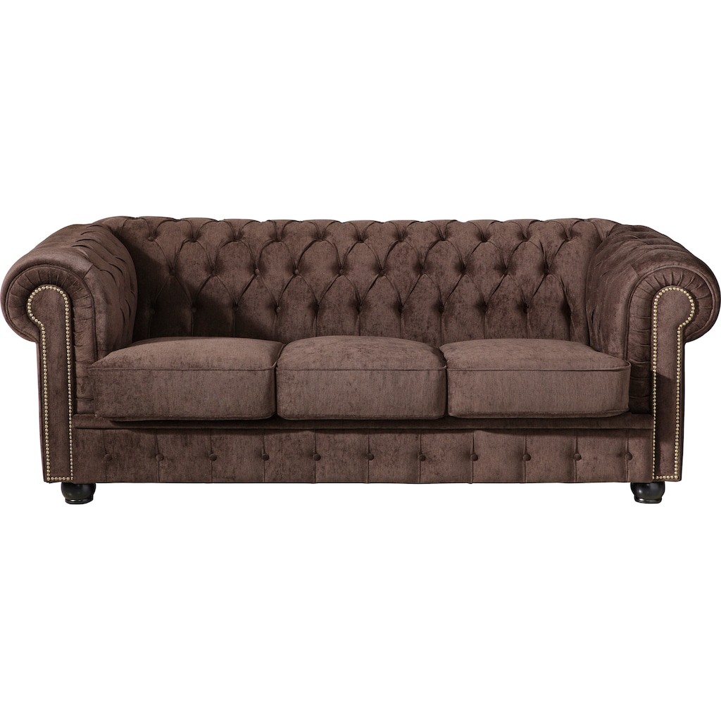 Max Winzer® Chesterfield-Sofa »Rover«, mit edler Knopfheftung, 2-Sitzer oder 3-Sitzer