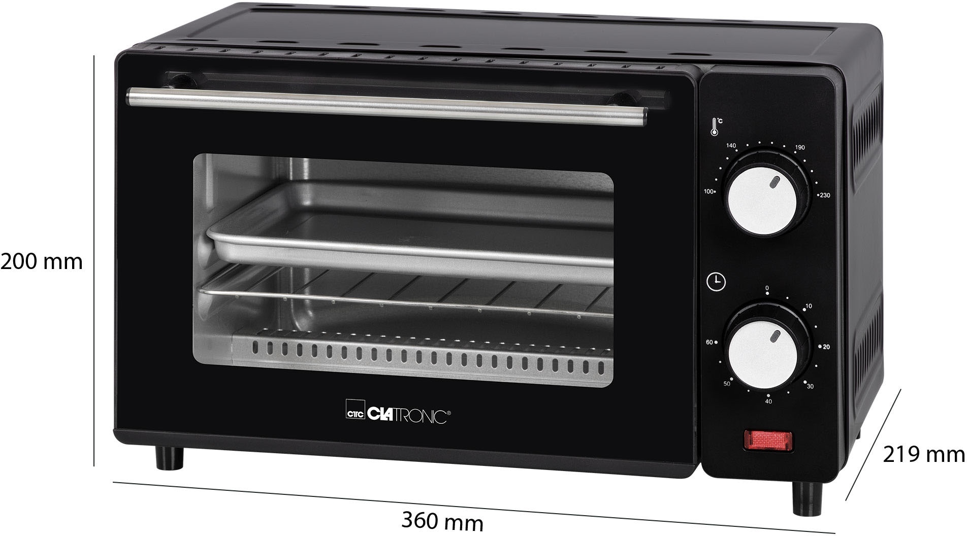 CLATRONIC Minibackofen »MB 3746«