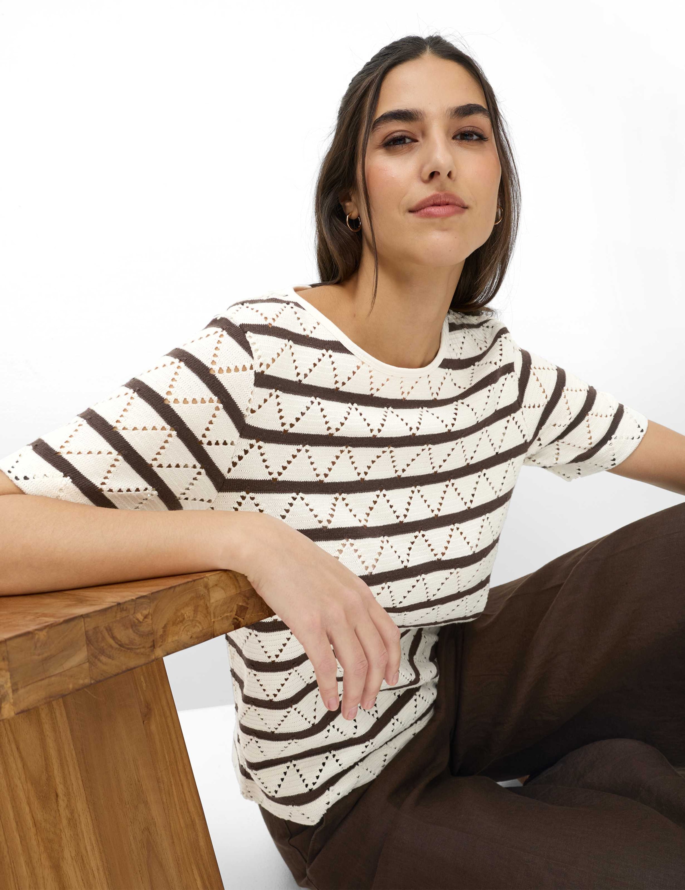 Brax Kurzarmshirt »Style CIRA S«