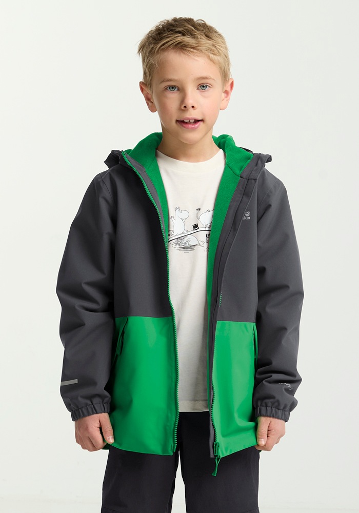 Jack Wolfskin Winterjacke »SNOW DAYS JKT KIDS«, mit Kapuze