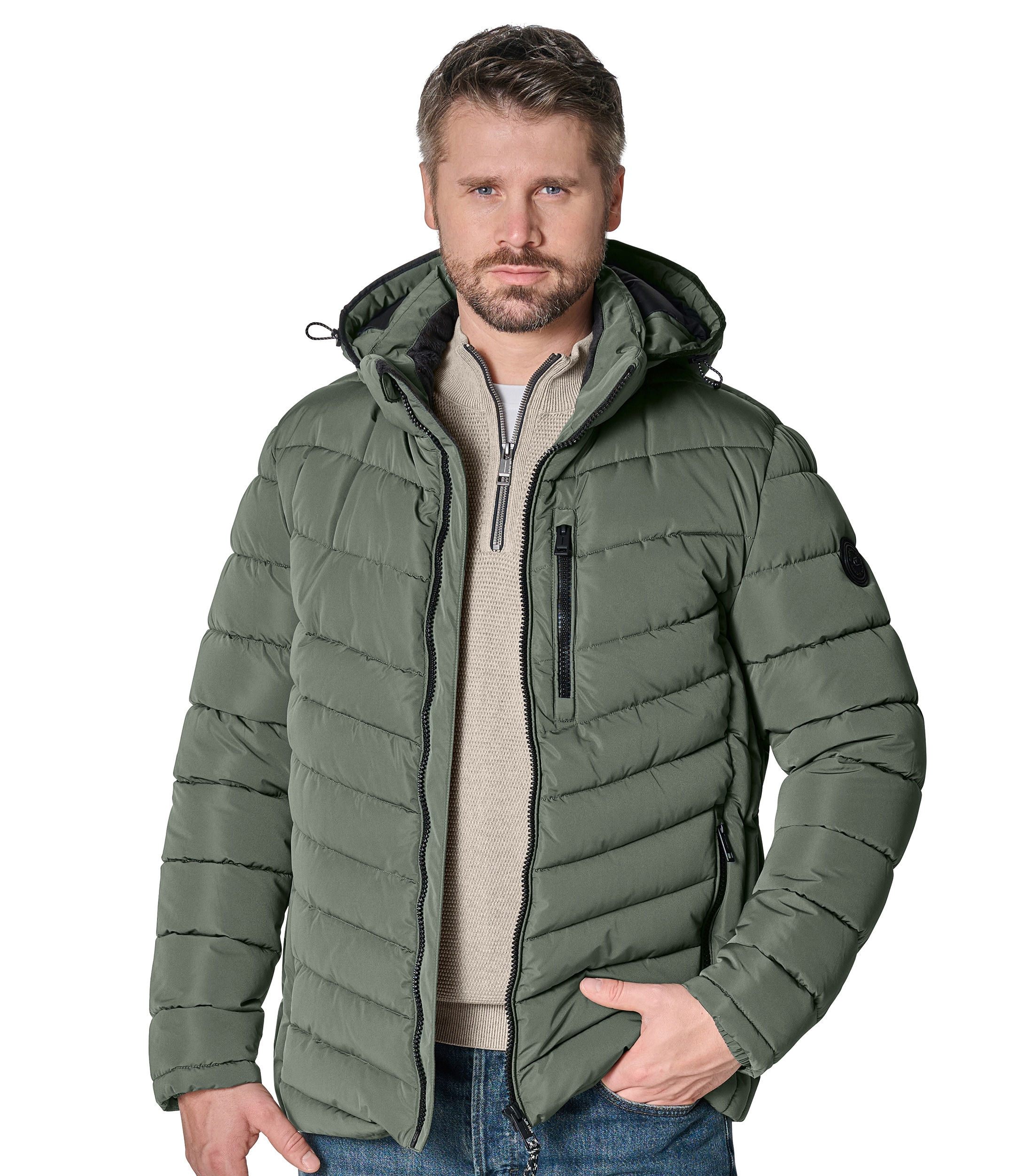 CASAMODA Steppjacke mit Kapuze mit Kapuze / Winterjacke