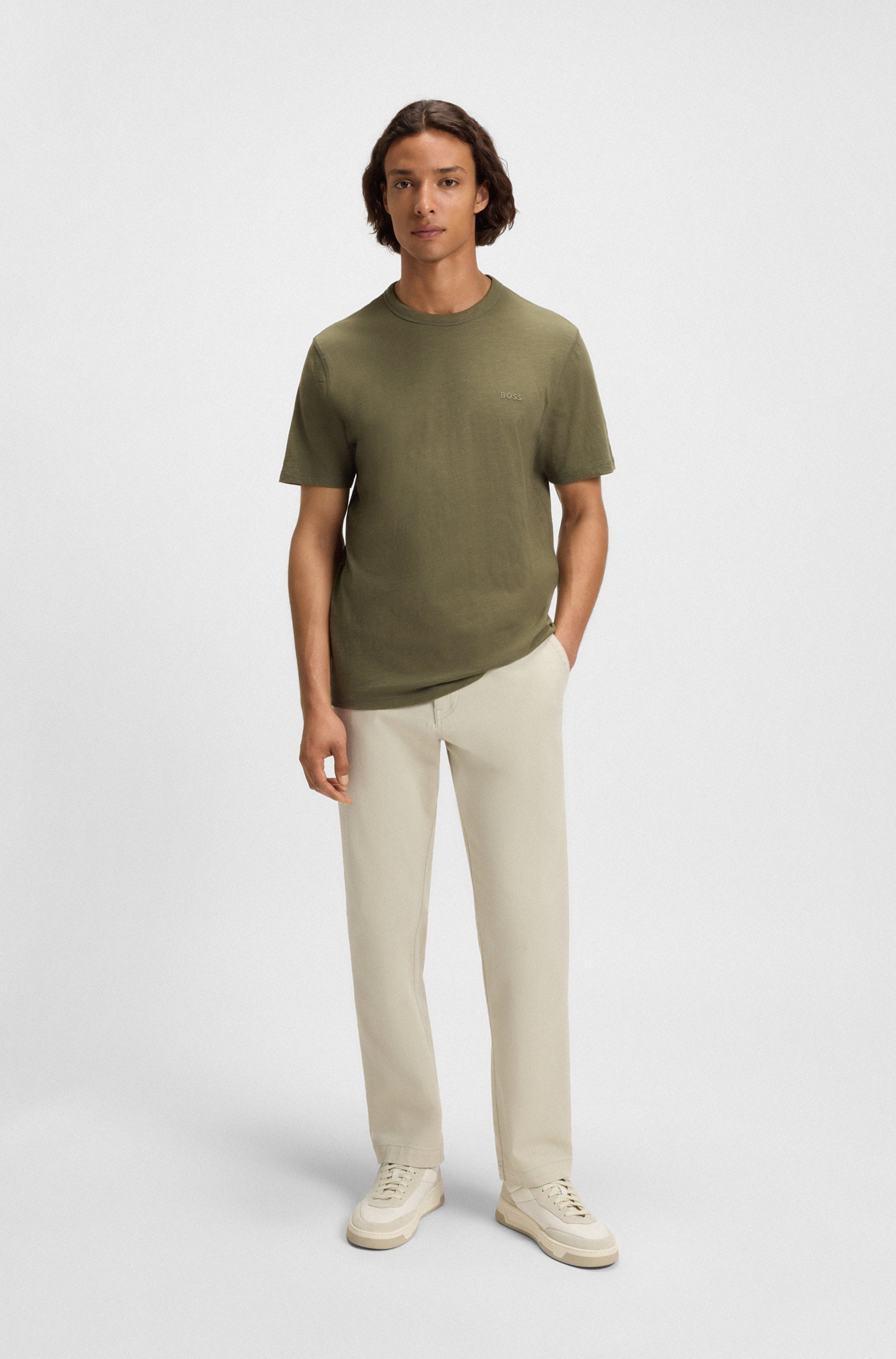 BOSS ORANGE T-Shirt "Tegood" mit Rundhalsausschnitt günstig online kaufen