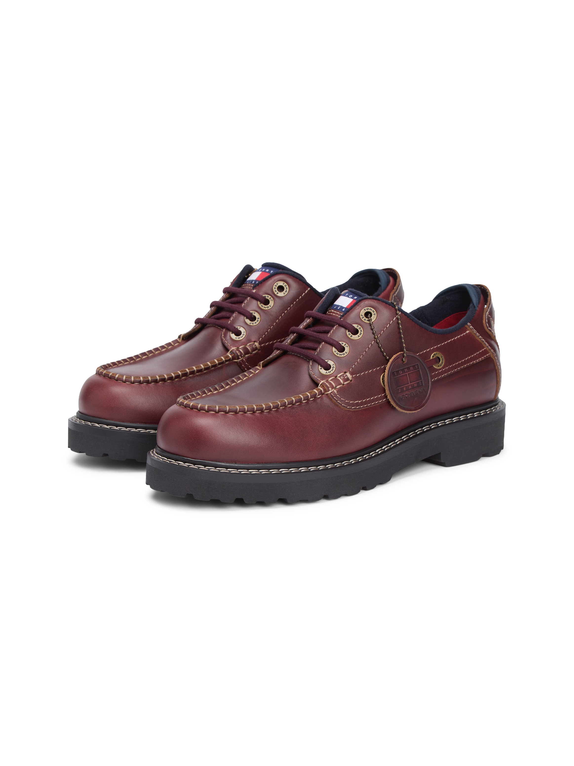 Tommy Jeans Bootsschuh "ARCHIVE 01 BOAT SHOE LEATHER" Bootsschuh, Halbschuh günstig online kaufen