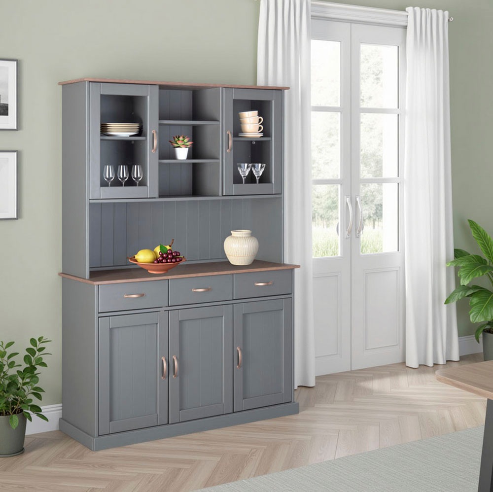 Inter Link Buffet "Luzern" im Landhausstil, Geschirrschrank, Küchenschrank günstig online kaufen