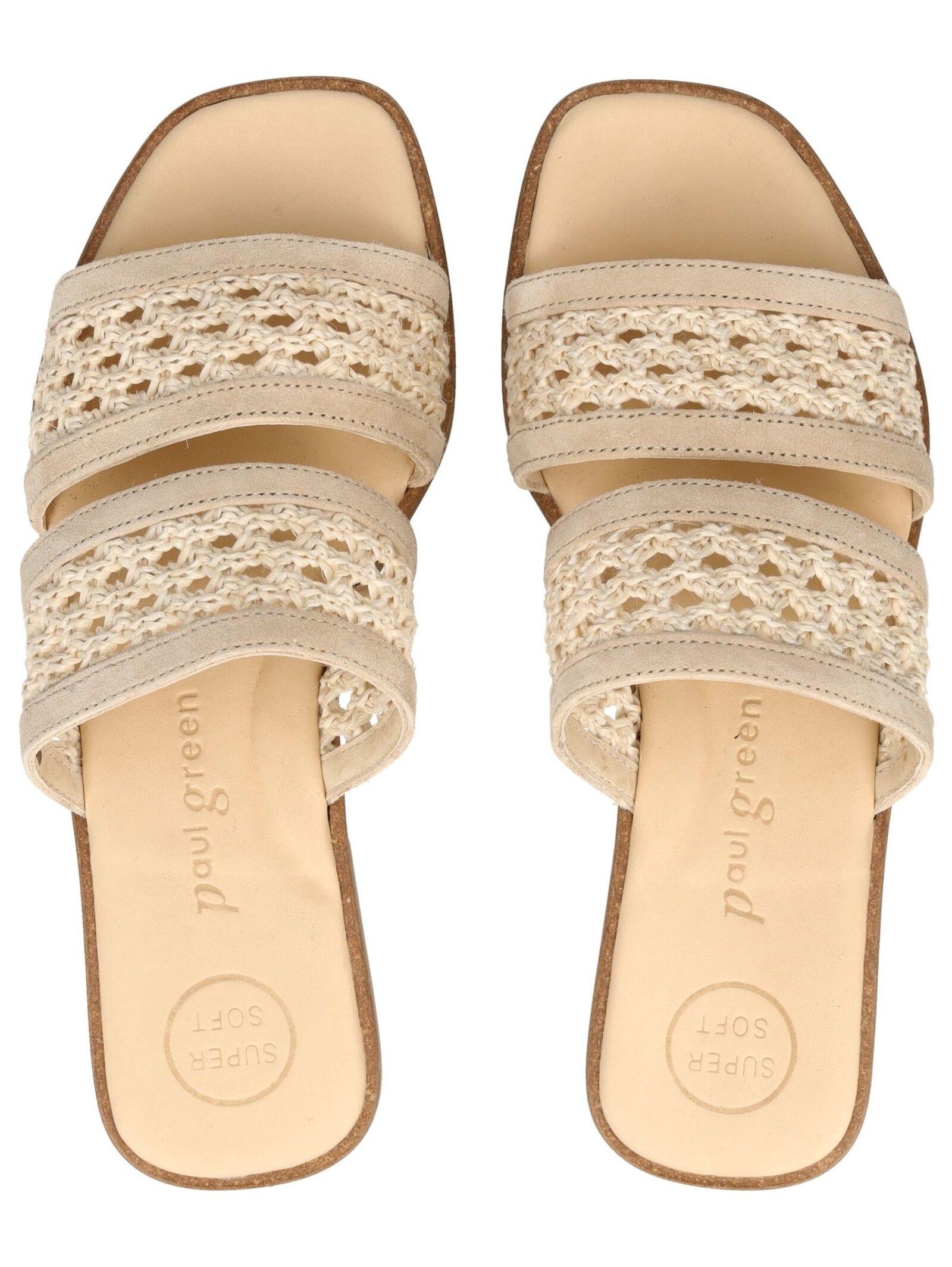 Paul Green Pantolette »Paul Green Pantoletten Leder/Textil«