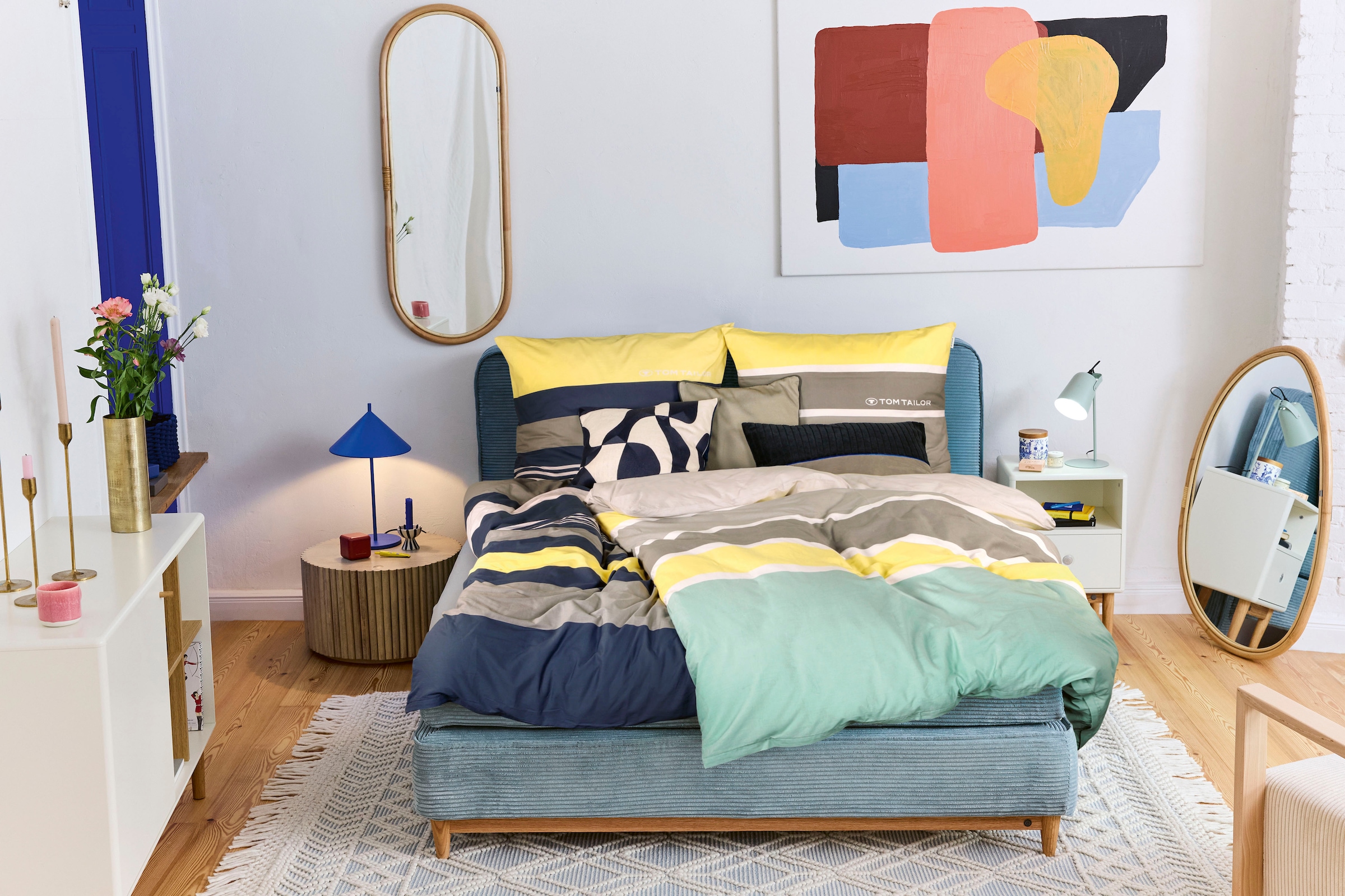 TOM TAILOR HOME Bettwäsche "Carl in Gr. 135x200 oder 155x220 cm" 3 tlg. mit günstig online kaufen