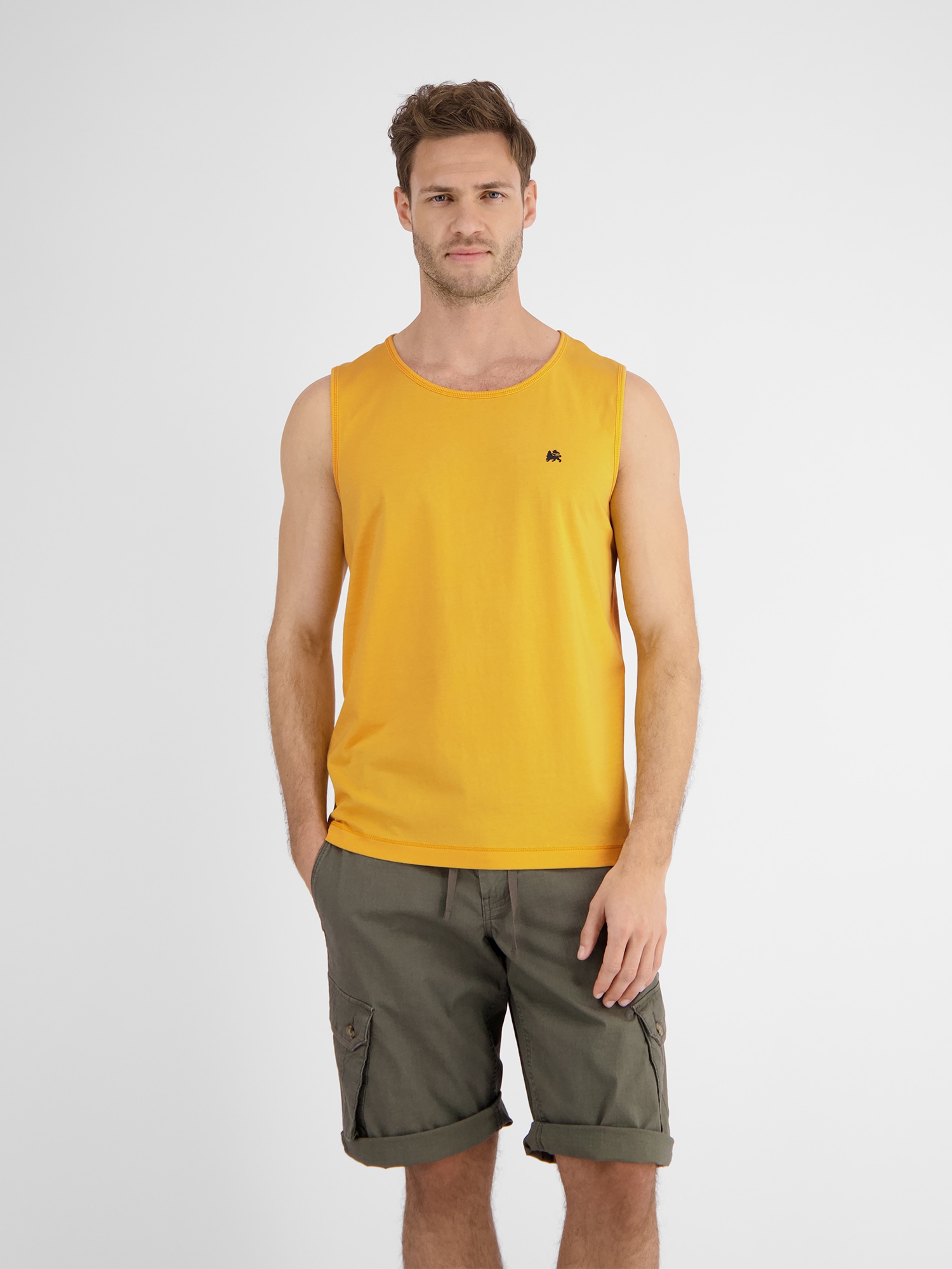 LERROS Muskelshirt »LERROS Unifarbenes Tanktop für Herren«