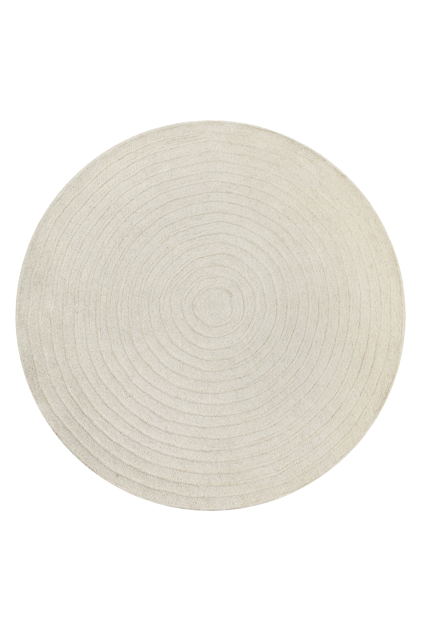 Wecon home Wollteppich »Hamptons NINETEEN« rund 15 mm Höhe Schurwolle, Kurzflor, Wohnzimmer, Schlafzimmer, elegant, Kreis-Muster