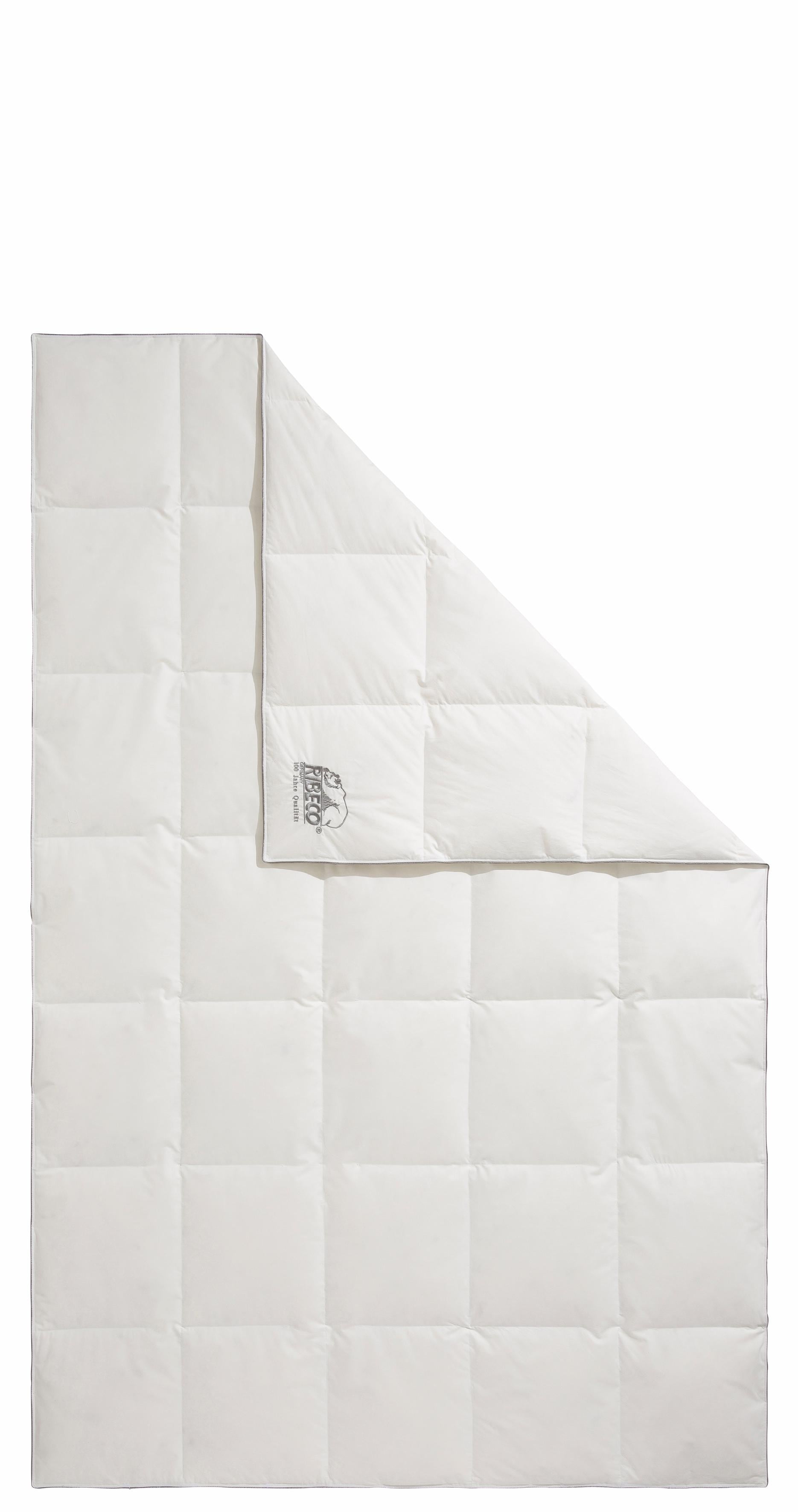 RIBECO Daunenbettdecke "Eve Bettdecke in 135x200 und 155x220cm und weiteren Größen" leicht Füllung 90Daunen10Federn 1 Stk. tlg. Topseller, Daunen und Federn, Daunendecke, Federdecke, Made in Germany