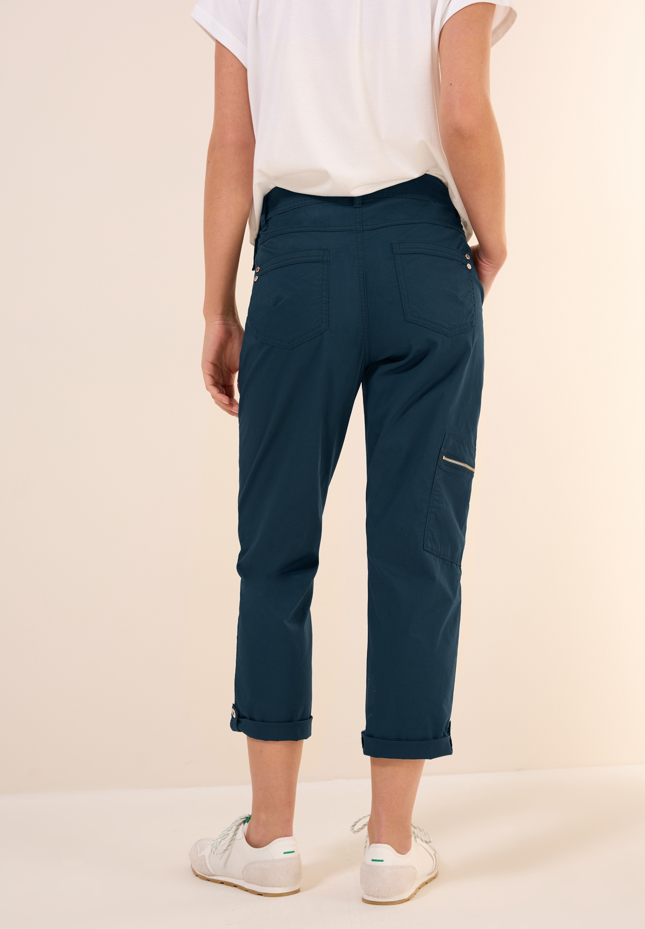 Cecil Cargohose aus Baumwolle mit Stretchanteil günstig online kaufen