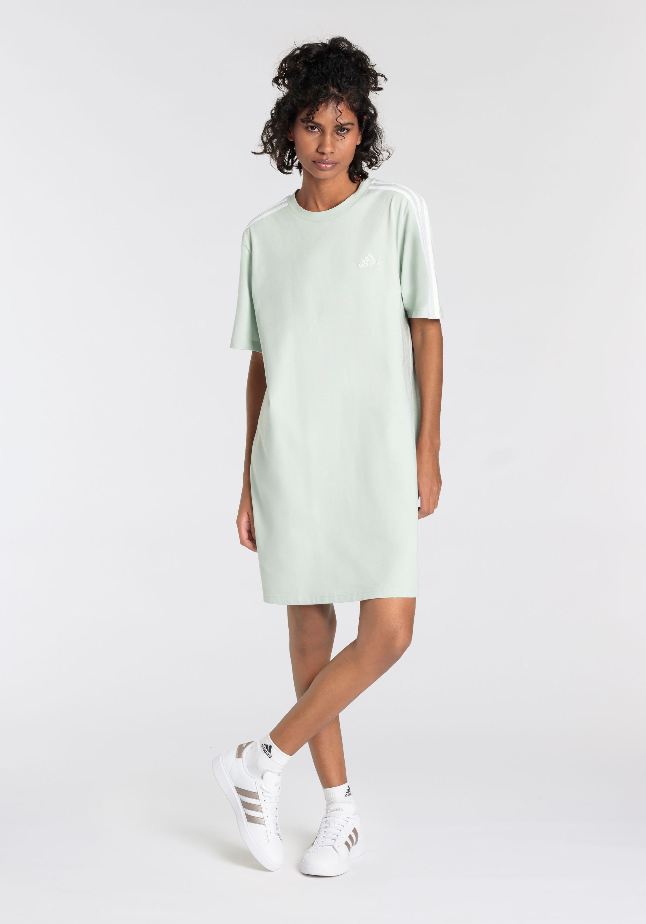 adidas Sportswear Shirtkleid "W 3S BF T DR", (1 tlg.) günstig online kaufen