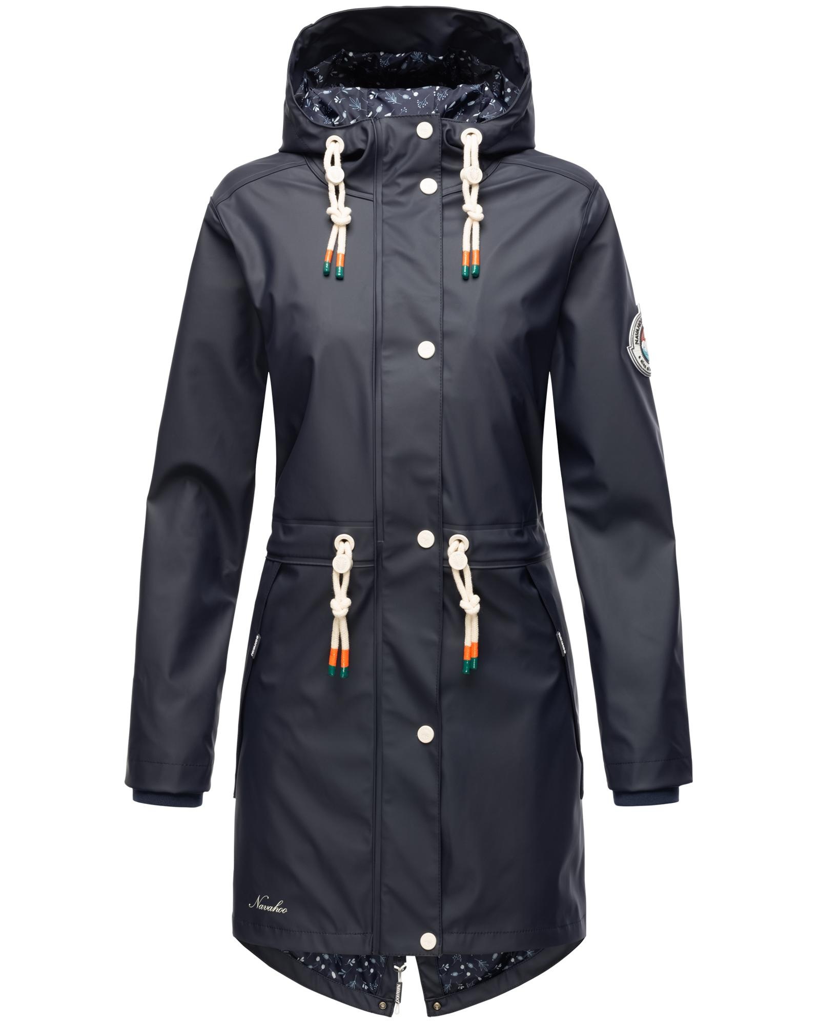 Navahoo Regenjacke »Tropical Stormoo«, mit Kapuze, Wasserdichter Damen Outdoor Regenmantel