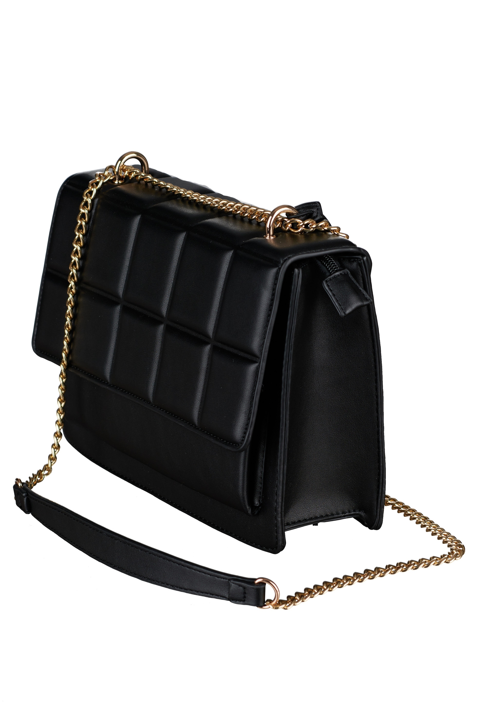 Harpa Schultertasche mit gepolstertem Kachelmuster