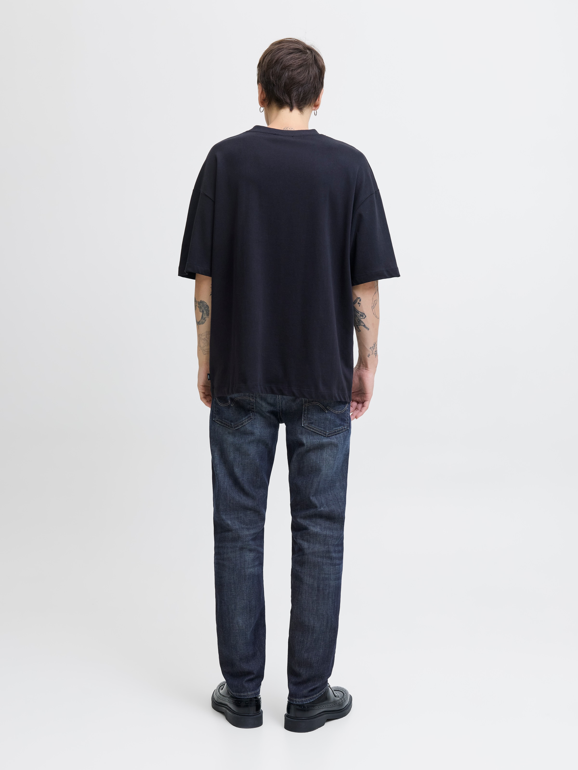 Jack & Jones Tapered-fit-Jeans »JJIMIKE JJORIGINAL CJ SN«, mit Five-Pocket-Design