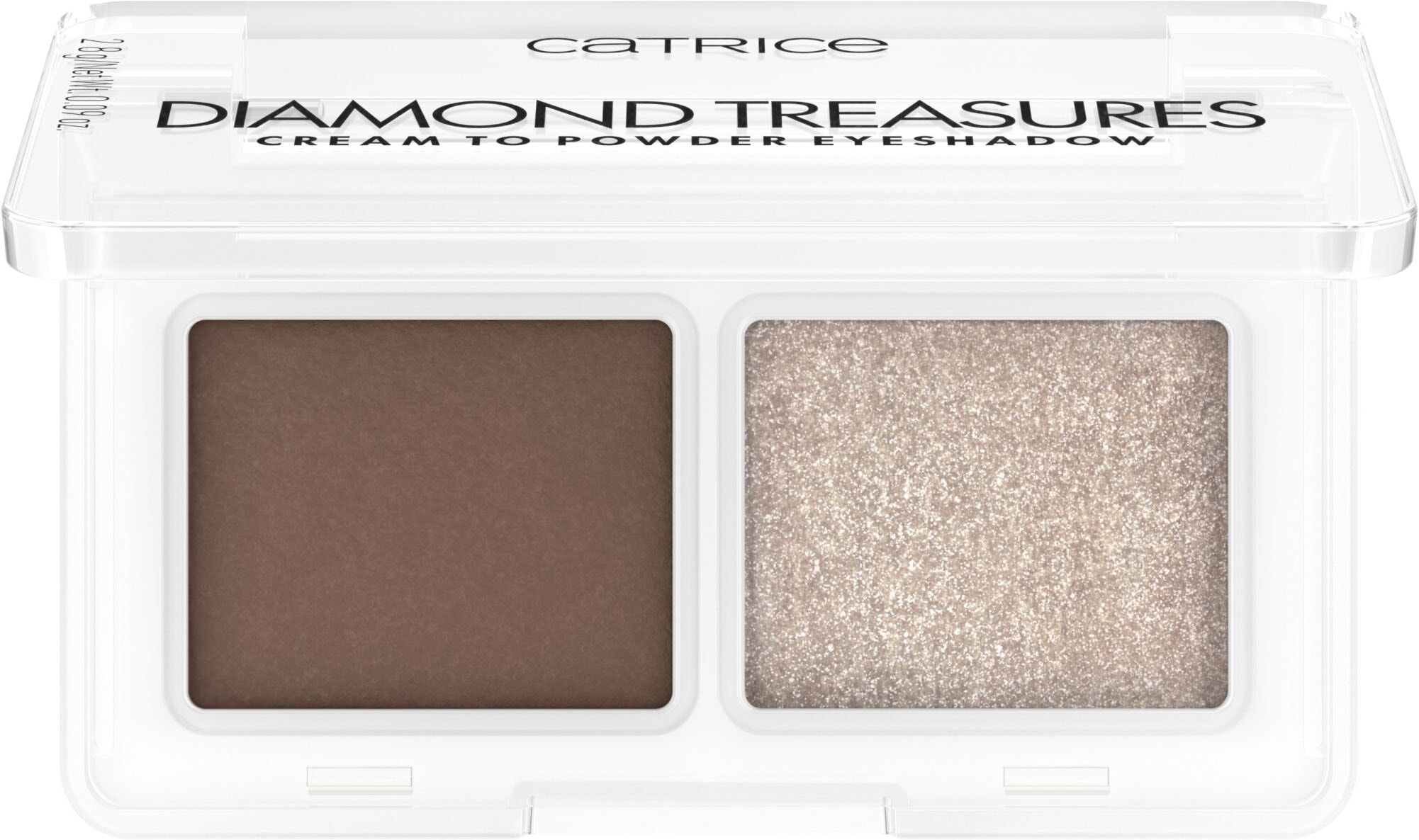 Catrice Lidschatten-Palette »Diamond Treasures Cream to Powder Eyeshadow«, (Set, 3 tlg.), Farbton 010 Hazel Spark: Perfekt für vielseitige Augen-Make-ups