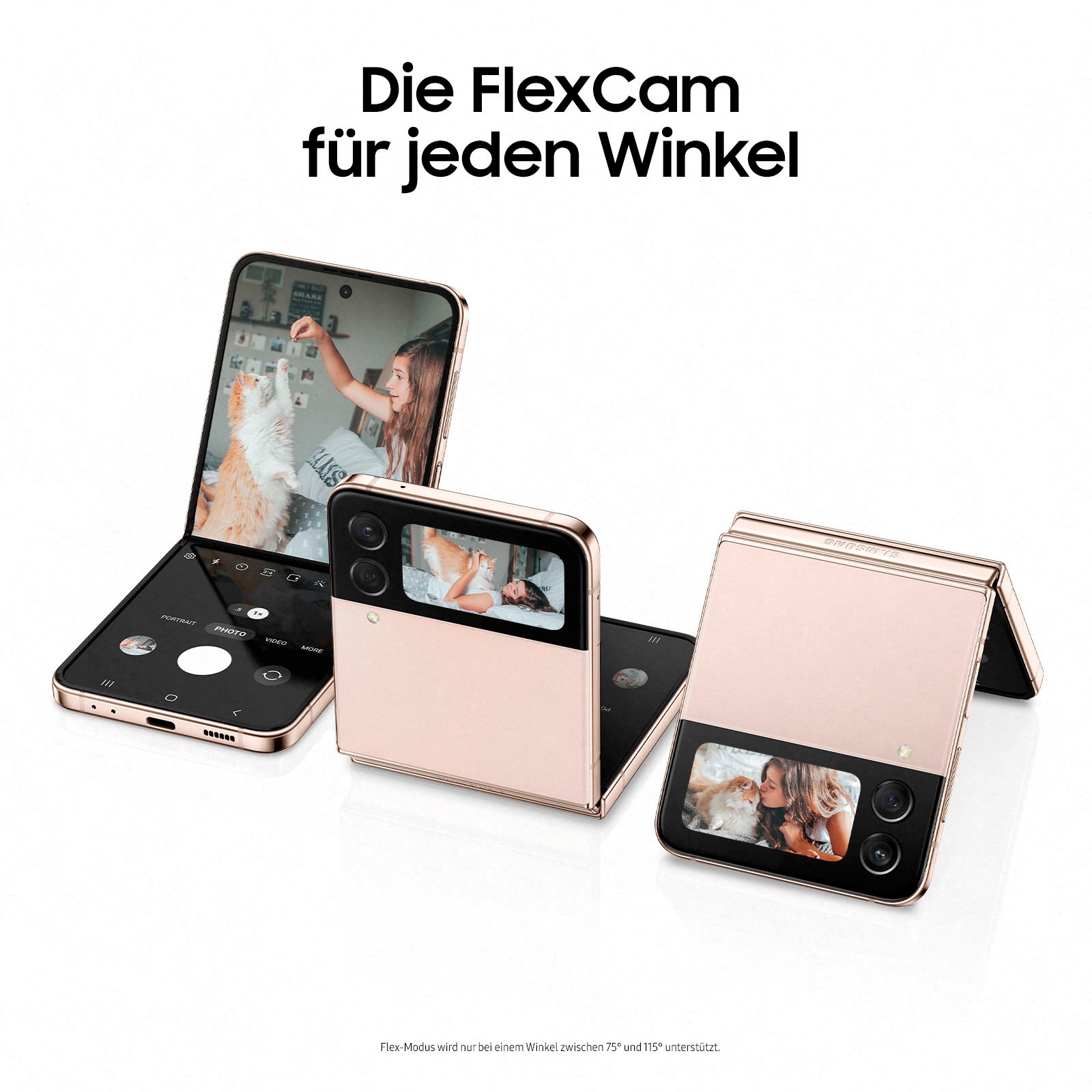 SAMSUNG Galaxy Z Flip4, 256 GB, Bora Purple