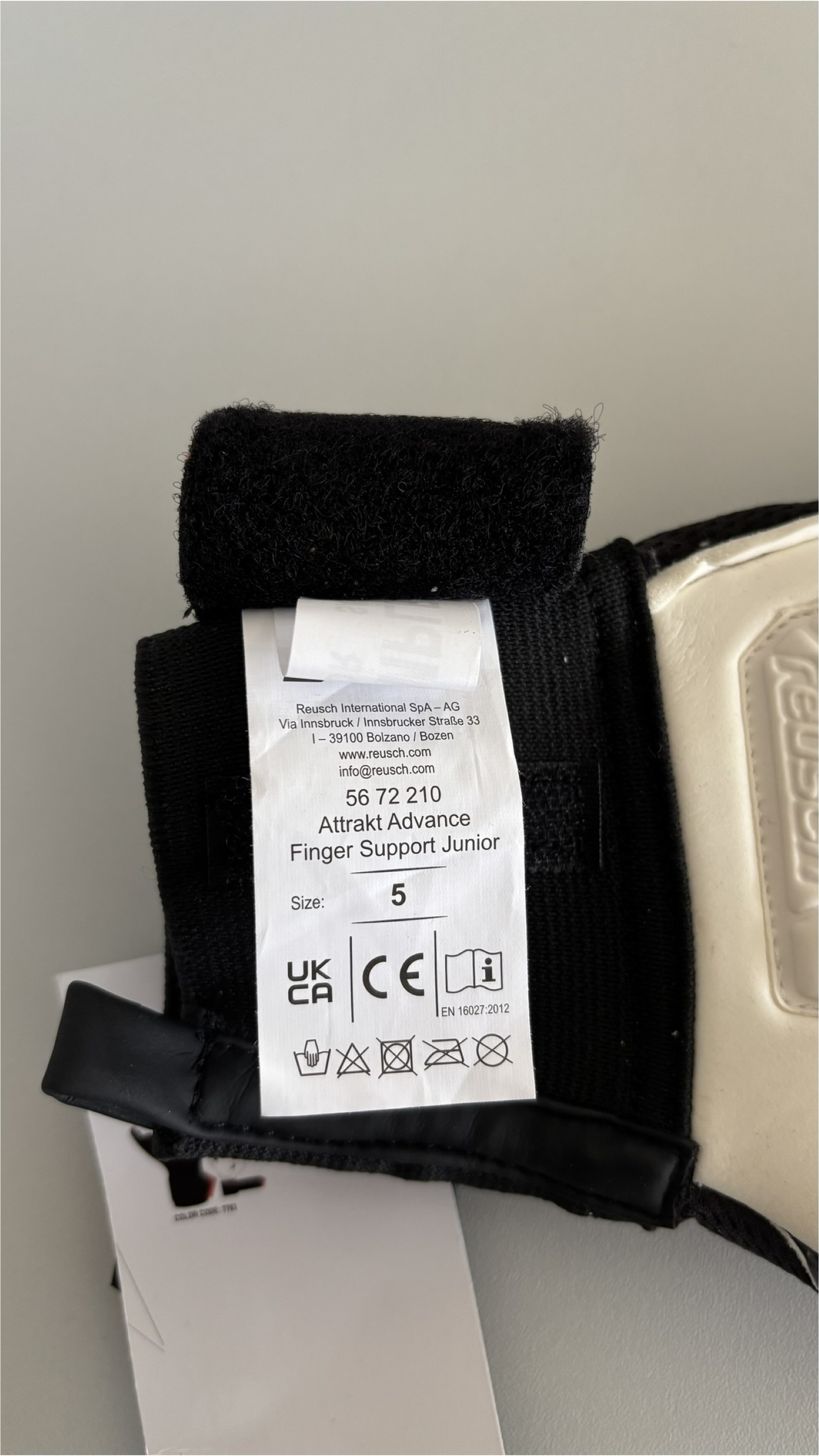 Reusch Torwarthandschuhe »Attrakt Advance Junior« mit maximaler Sicherheit für die Finger