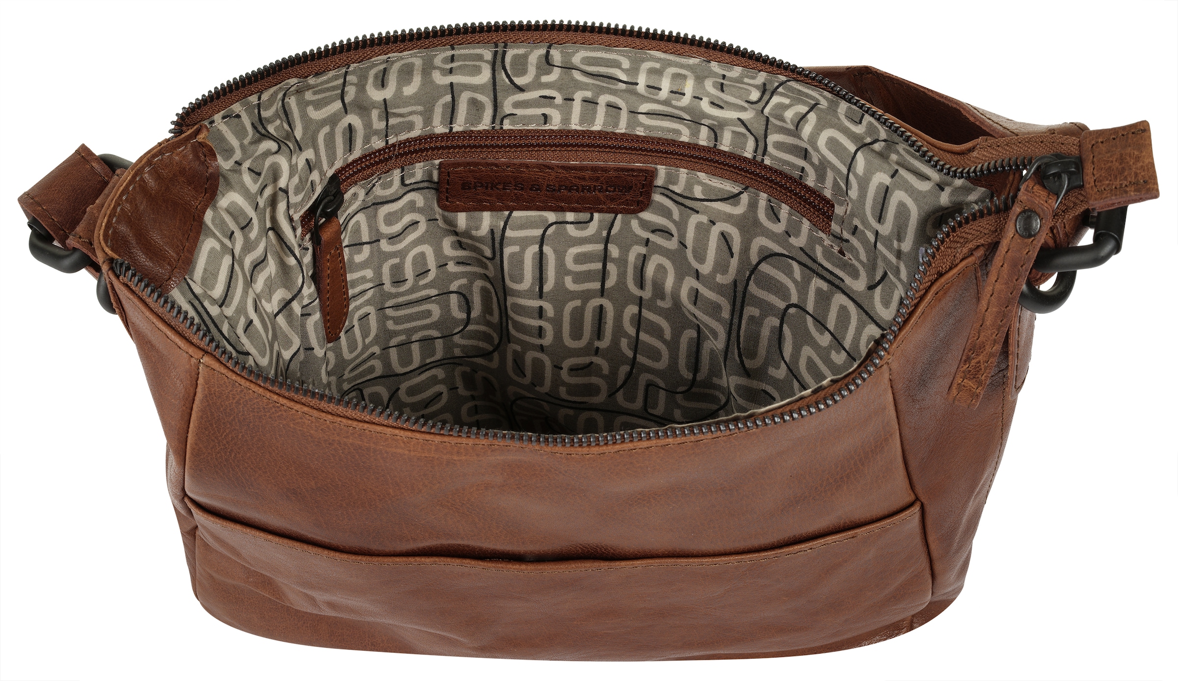 Spikes & Sparrow Shopper, echt Leder