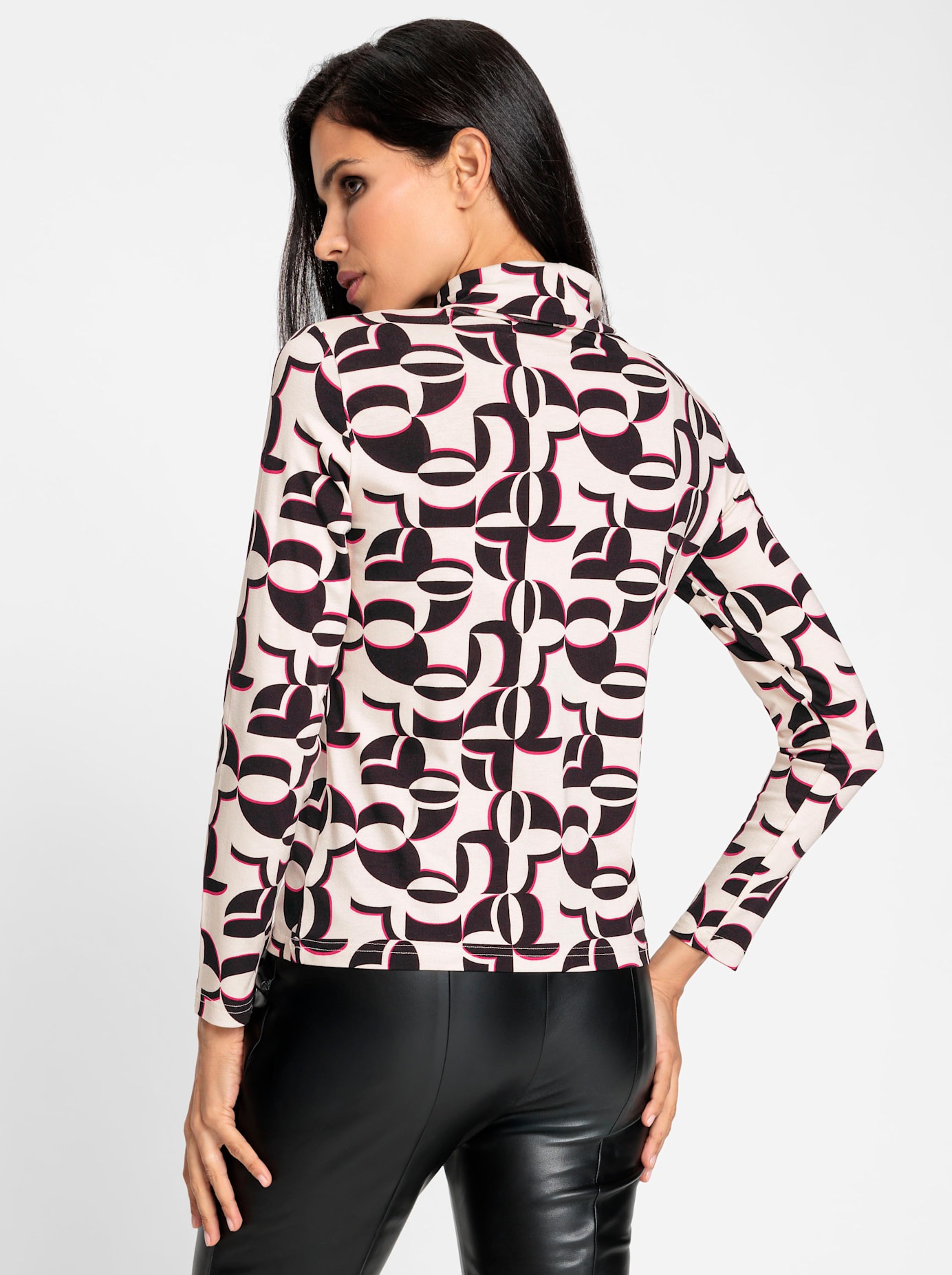 Thumbnail - heine Langarmshirt "Rollkragen-Shirt" 1 Stk.