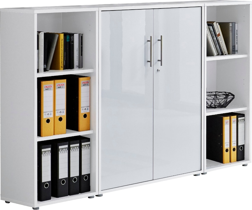BMG Möbel Büro-Set "Tabor", besteht aus 1 Schrank und 2 Regalen günstig online kaufen