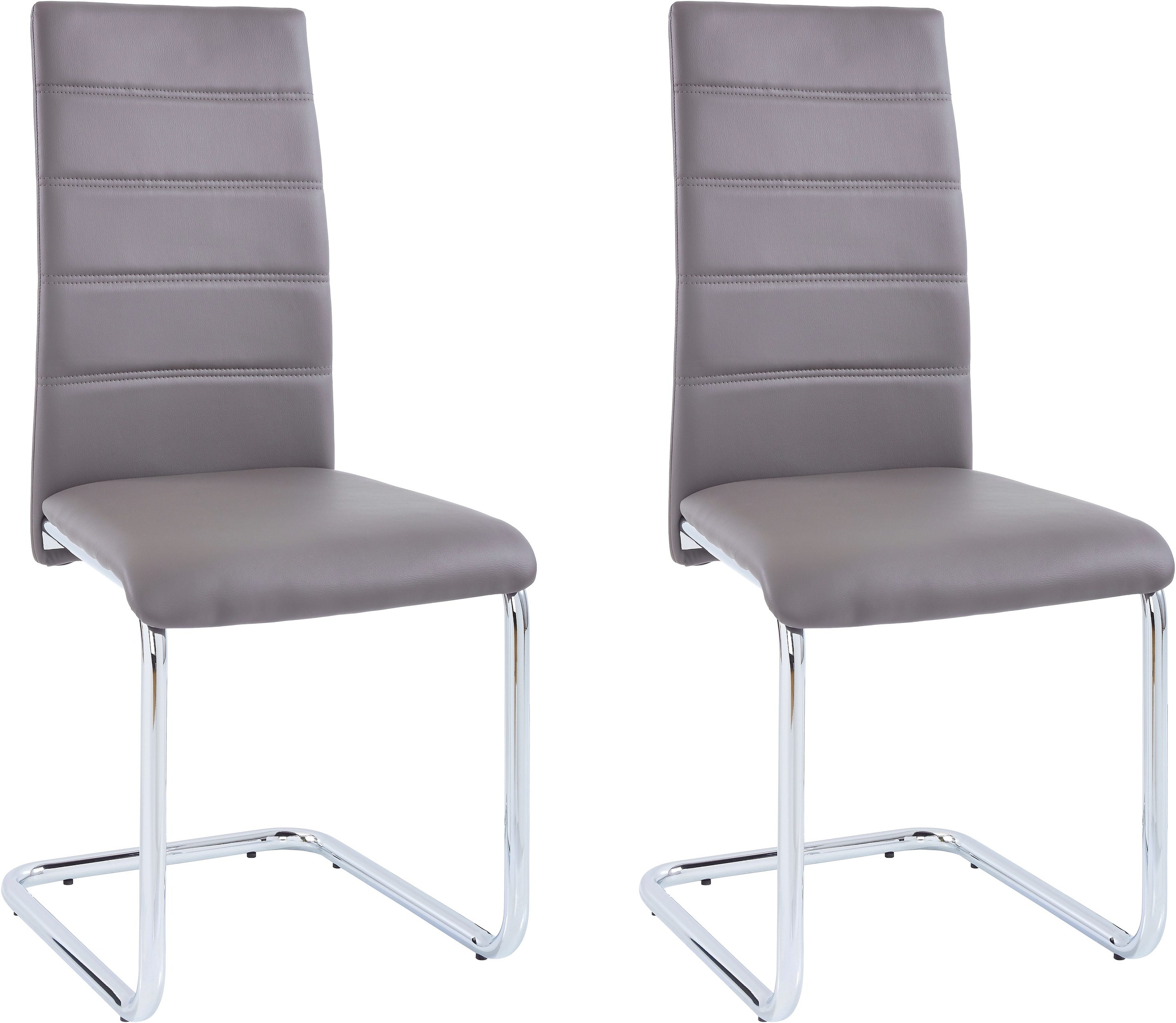 INOSIGN Freischwinger "Adora" (Set) 4 Stk.(2 oder 4 Stück) Bezug in Kunstle günstig online kaufen