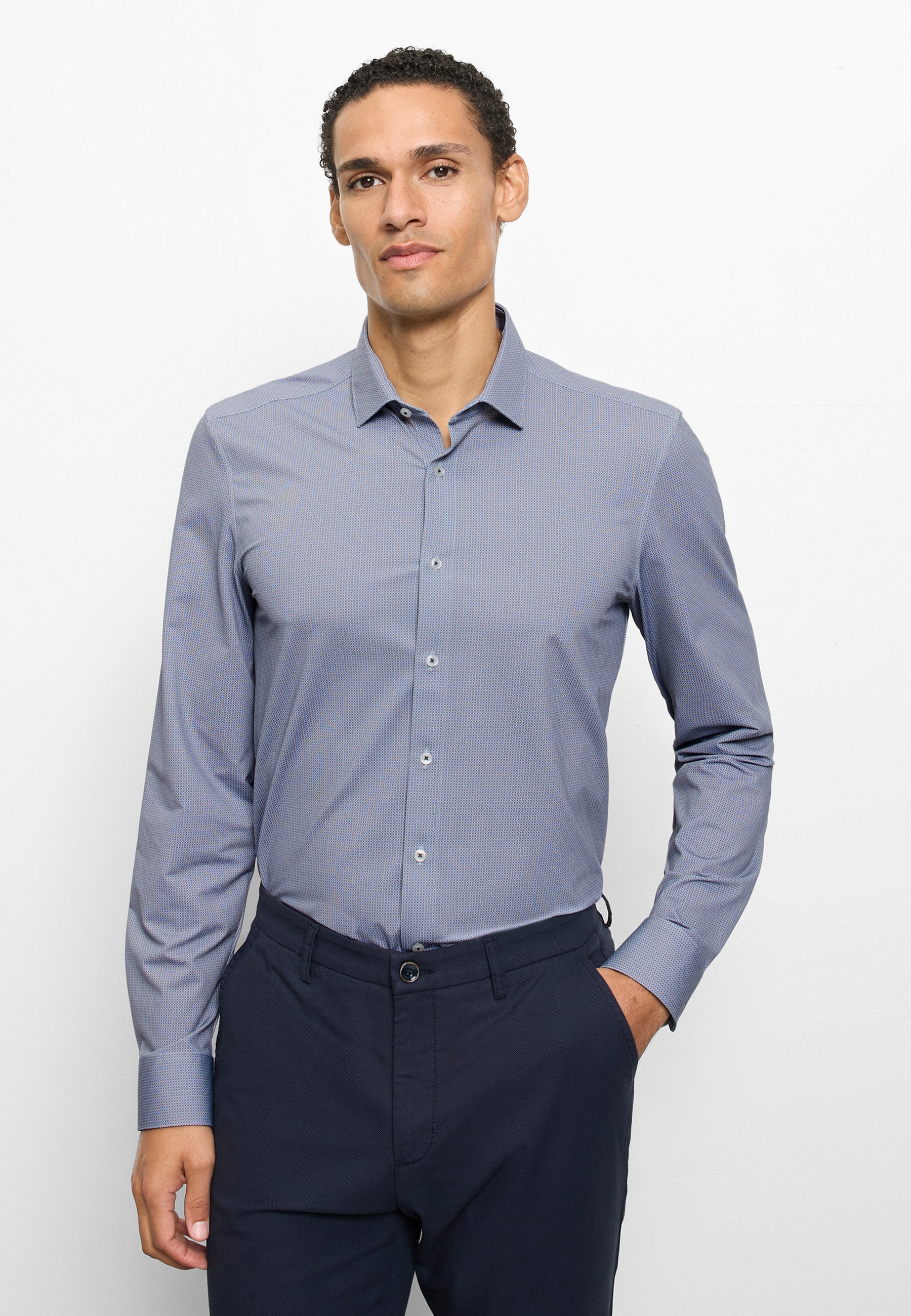 OLYMP Businesshemd »OLYMP Level Five 24/Seven, body fit, Modern Kent«