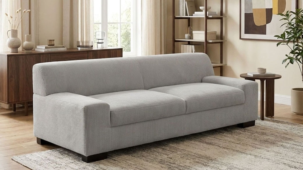 OTTO home 3-Sitzer "Faxxe 212 x 85 cm, auch mit Schlaffunktion" aus haustierfreundlichem Pet Friendly Cord