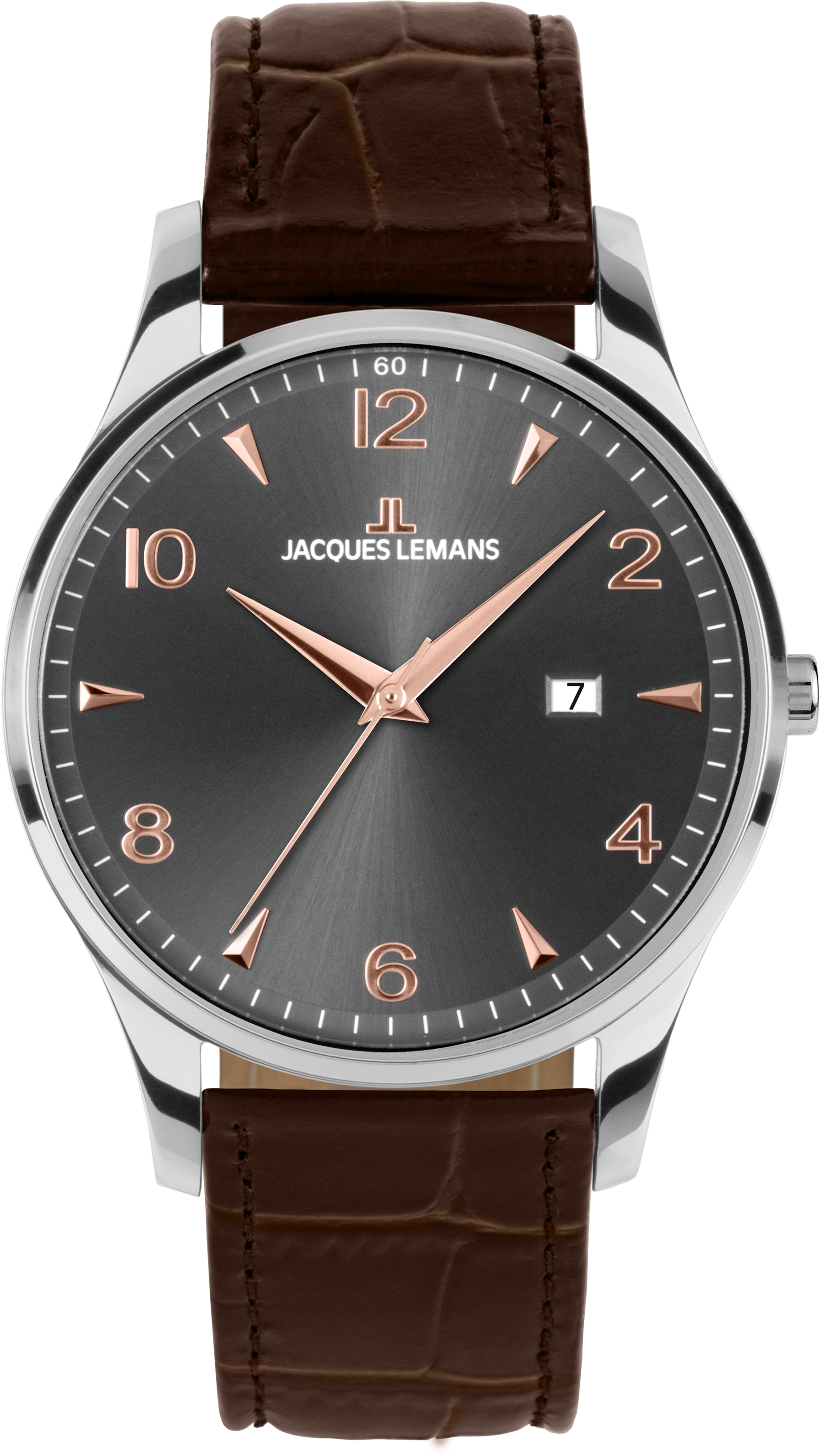 Jacques Lemans Quarzuhr »London« Armbanduhr, Herrenuhr, analog, Tag