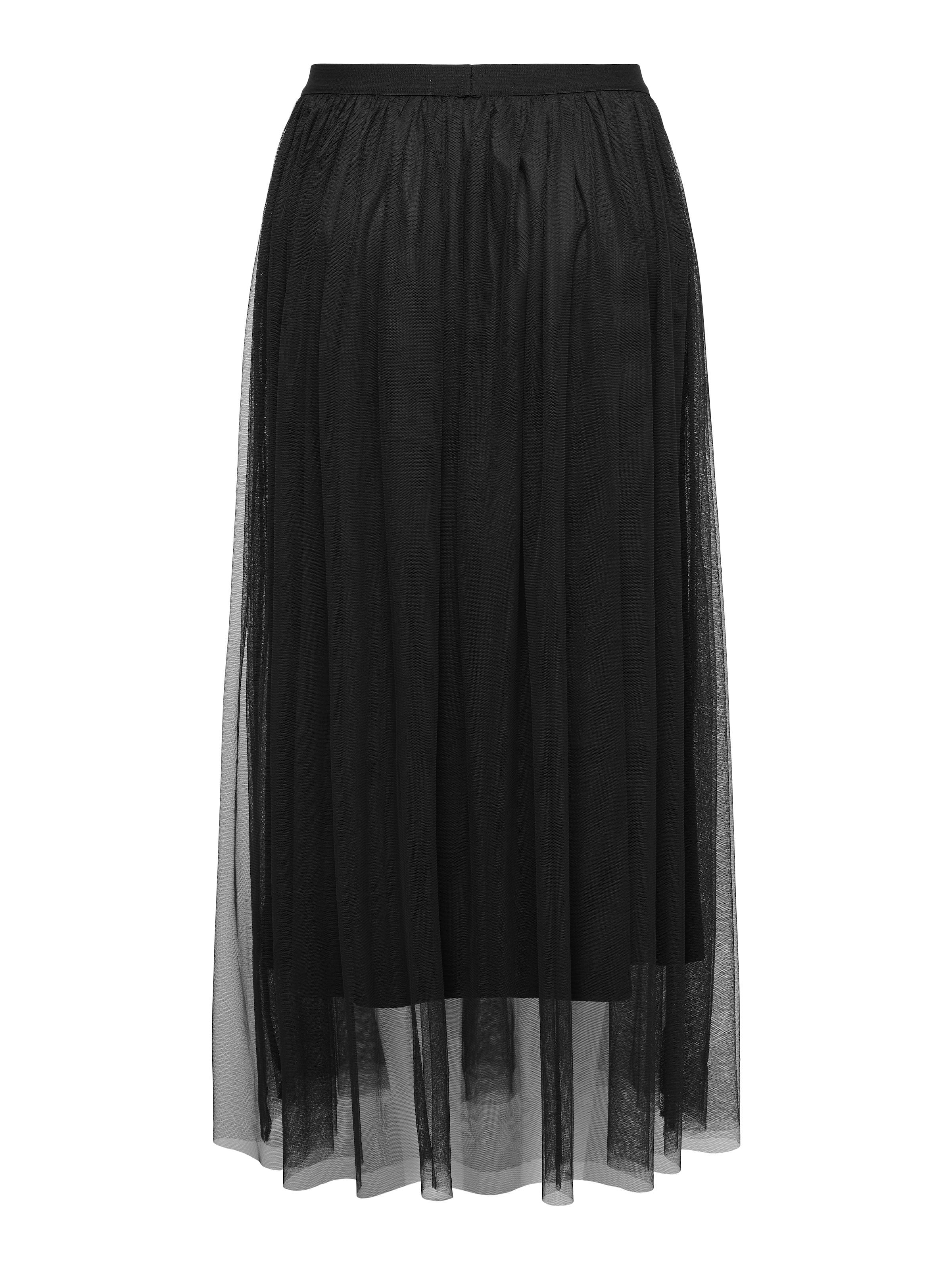 ONLY Maxirock »ONLJANEA LONG TULLE SKIRT WVN« Kunstfaser, Tüll, gefüttert
