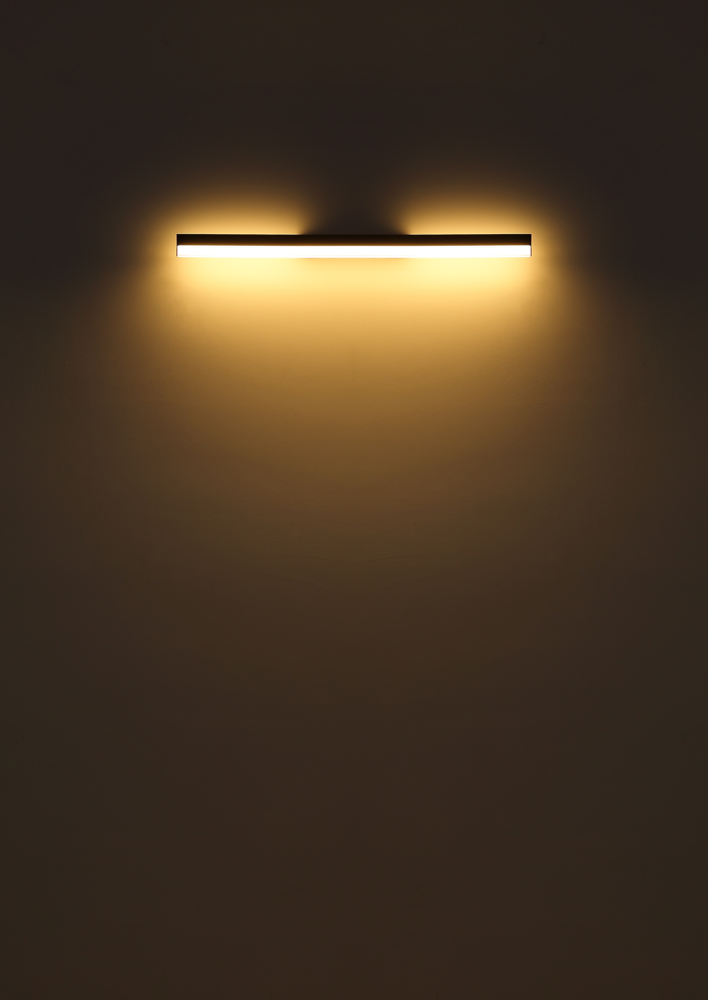 GLOBO LIGHTING LED Wandleuchte »SALLO«, Leuchtmittel LED-Modul | LED fest integriert, Wandlampe/schwarz/3000K/6000K/Stufenschalter/opal/Wohnzimmer/Flur