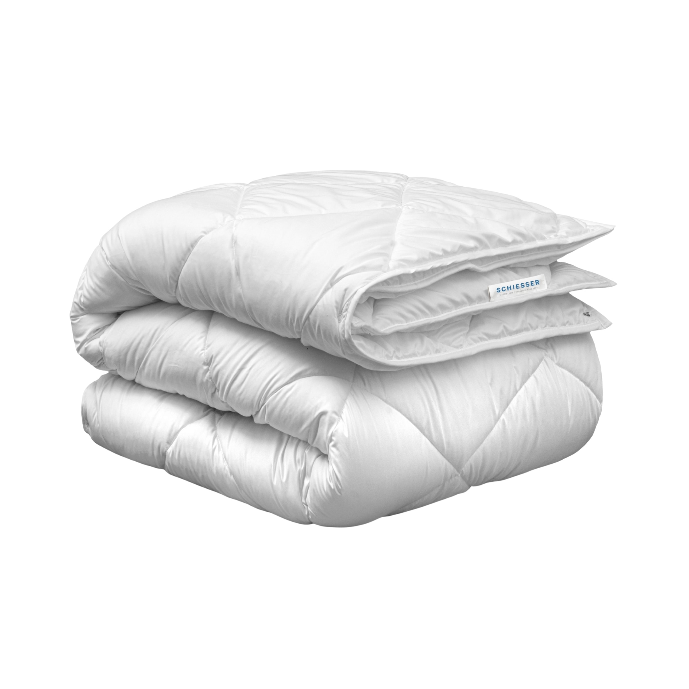 Schiesser 4-Jahreszeitenbett »Lykke - 2 zusammenknöpfbare Steppdecken für Sommer und Winter« 4-Jahreszeiten 1 Stk. tlg. STANDARD 100 by OEKO-TEX® zertifiziert
