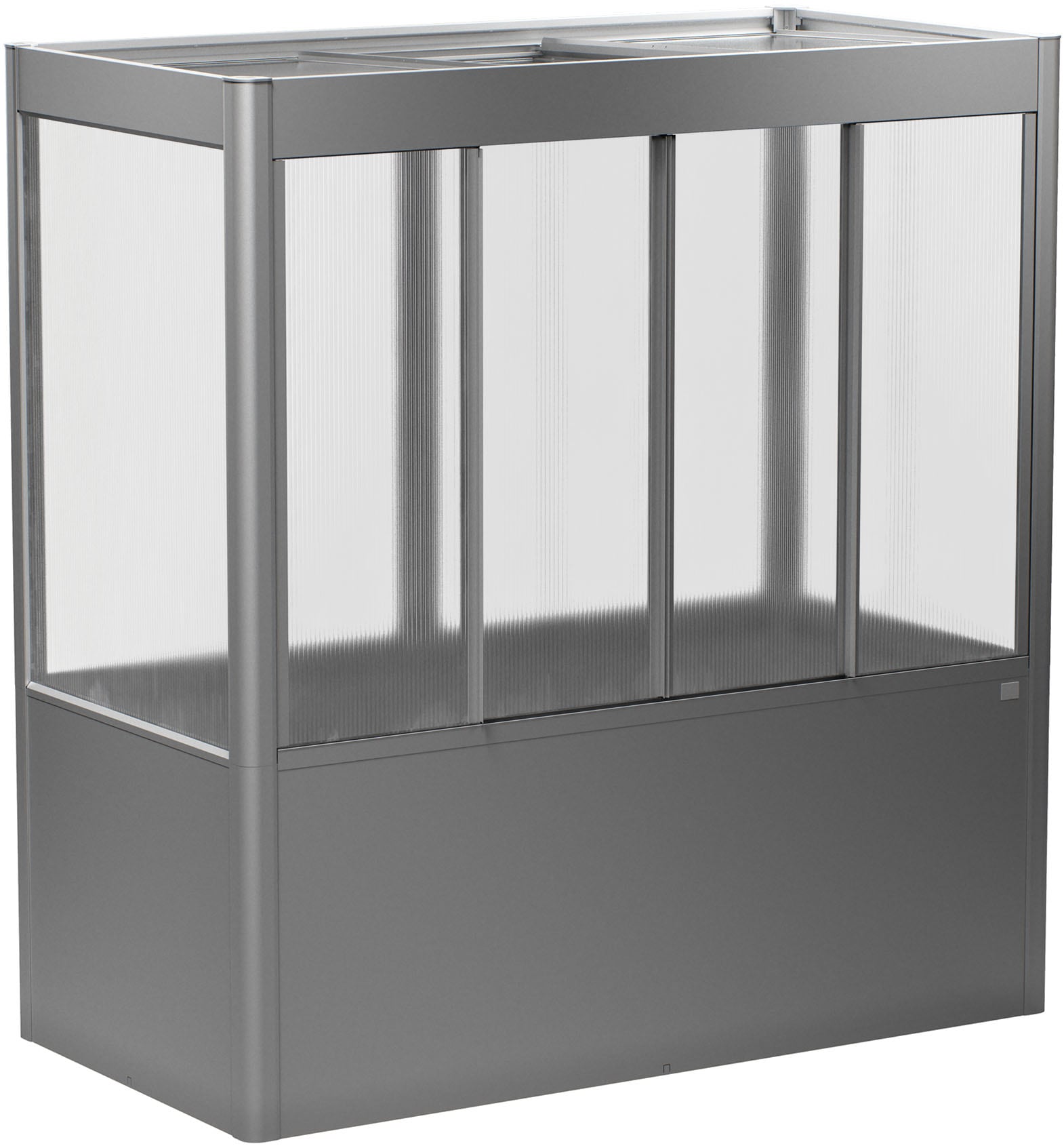 Biohort Gewächshaus »Florentina Gr. 2x1 MAXI, verschiedene Farben« Kompaktes Gewächshaus für hochwachsende Pflanzen