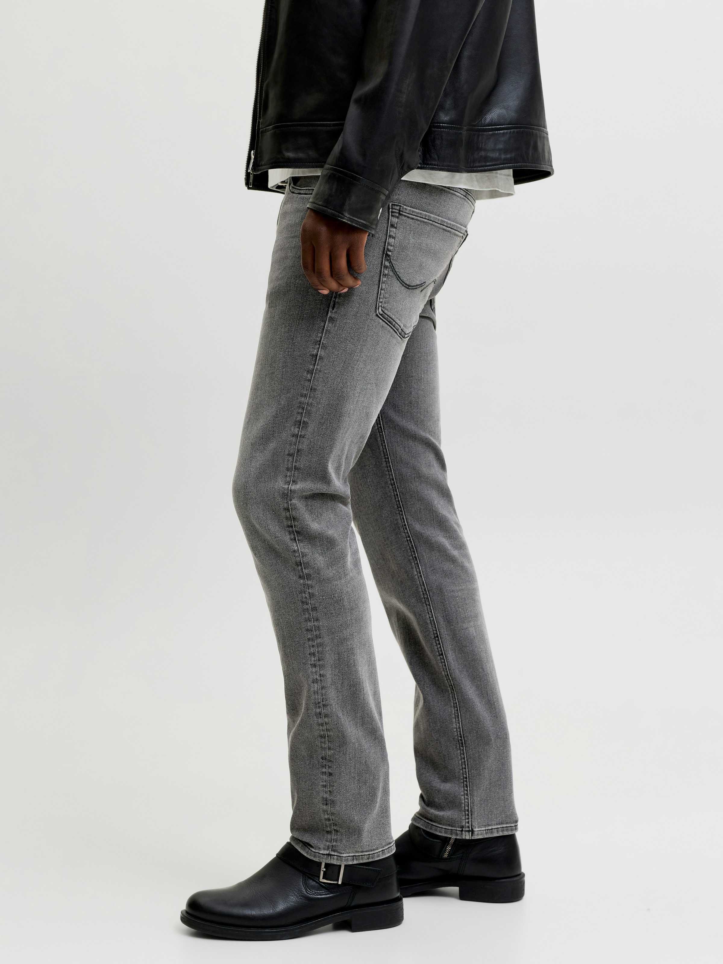 Jack & Jones Regular-fit-Jeans »JJICLARK JJORIGINAL HA 224 NOOS« Baumwollmischung, regular fit