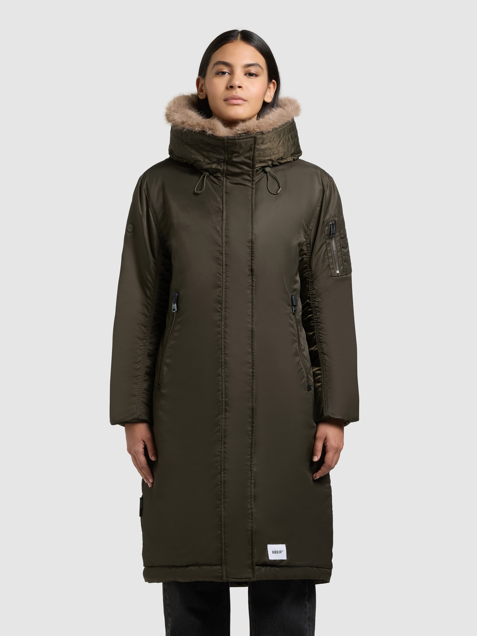 khujo Wintermantel »OLIVA«