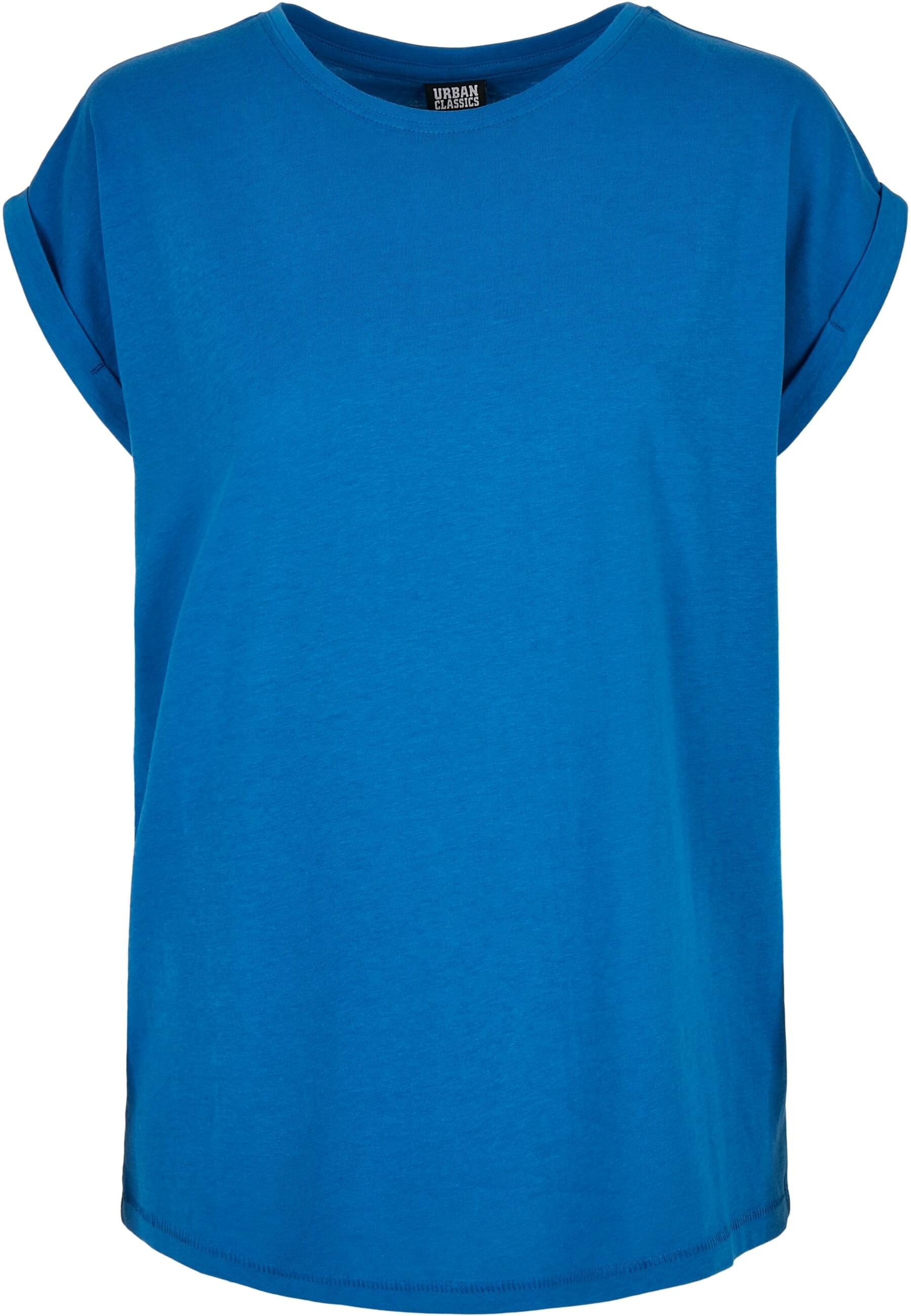 URBAN CLASSICS Kurzarmshirt "Urban Classics Damen Ladies Extended Shoulder günstig online kaufen