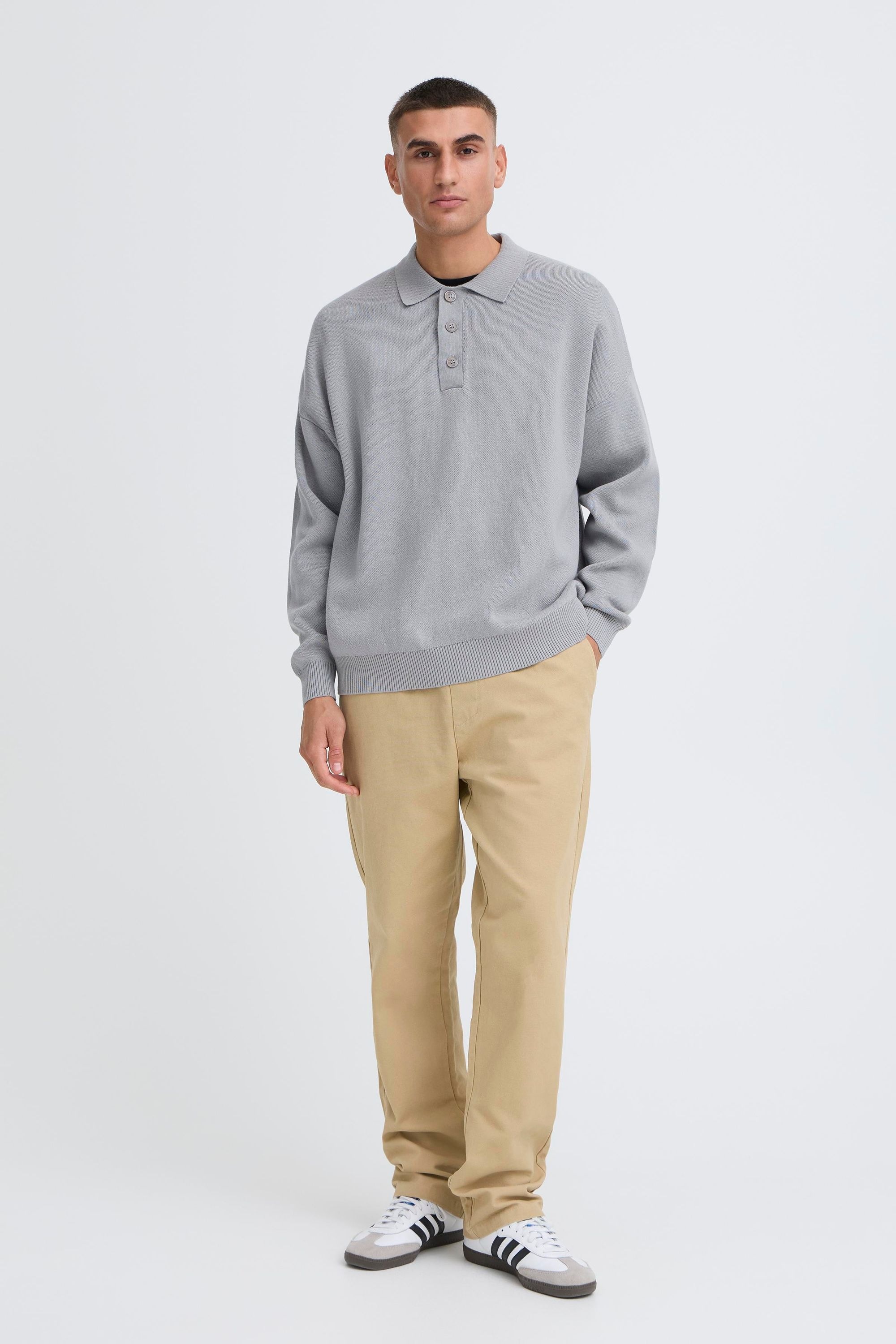 !Solid Strickfleece-Pullover »Strickpullover SDNAHIM«