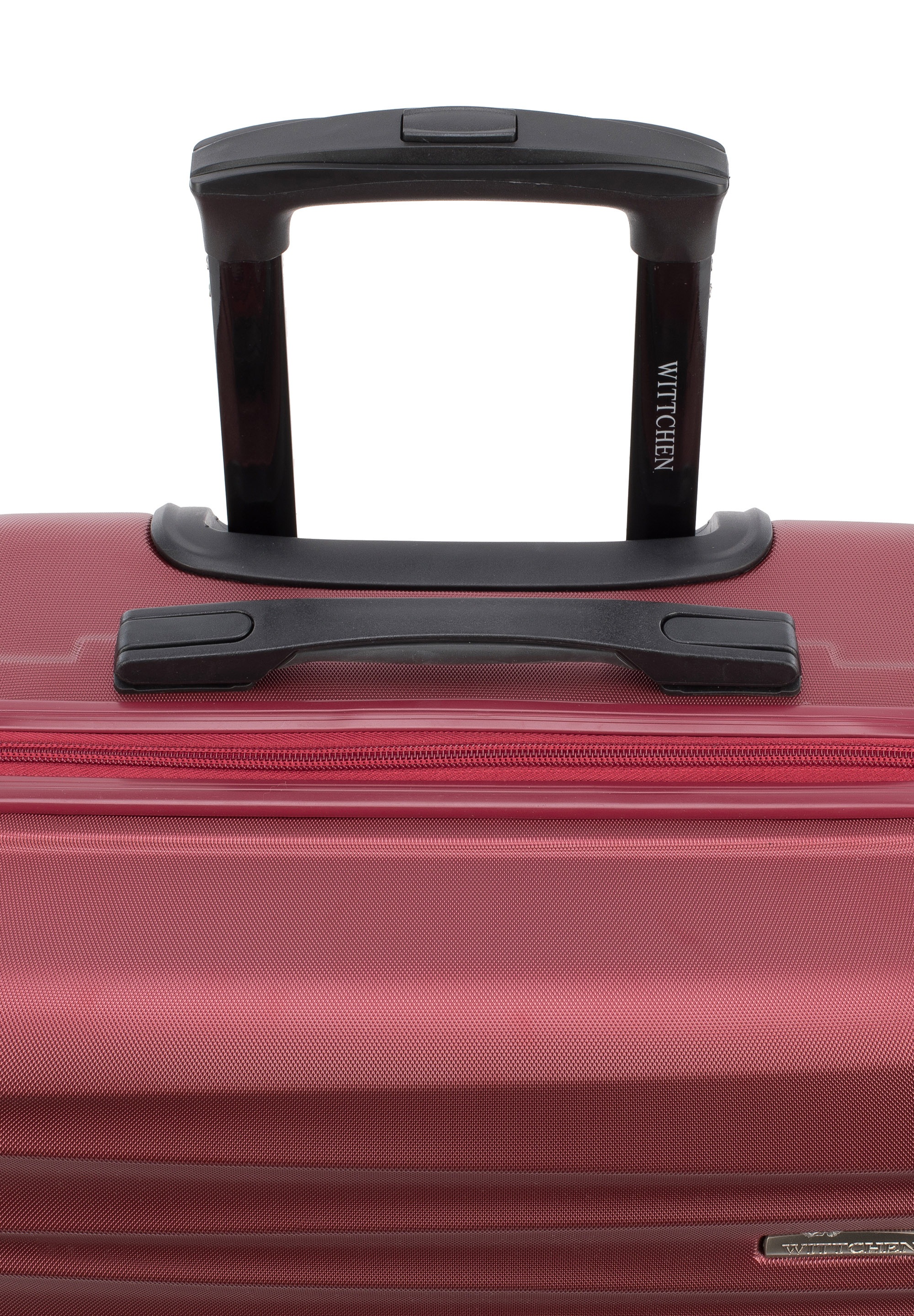 WITTCHEN Koffer »GROOVE LINE«, (nein), 4 Rollen, vier Spinnerräder, Hardcase, Teleskopgriff, Zahlenschloss
